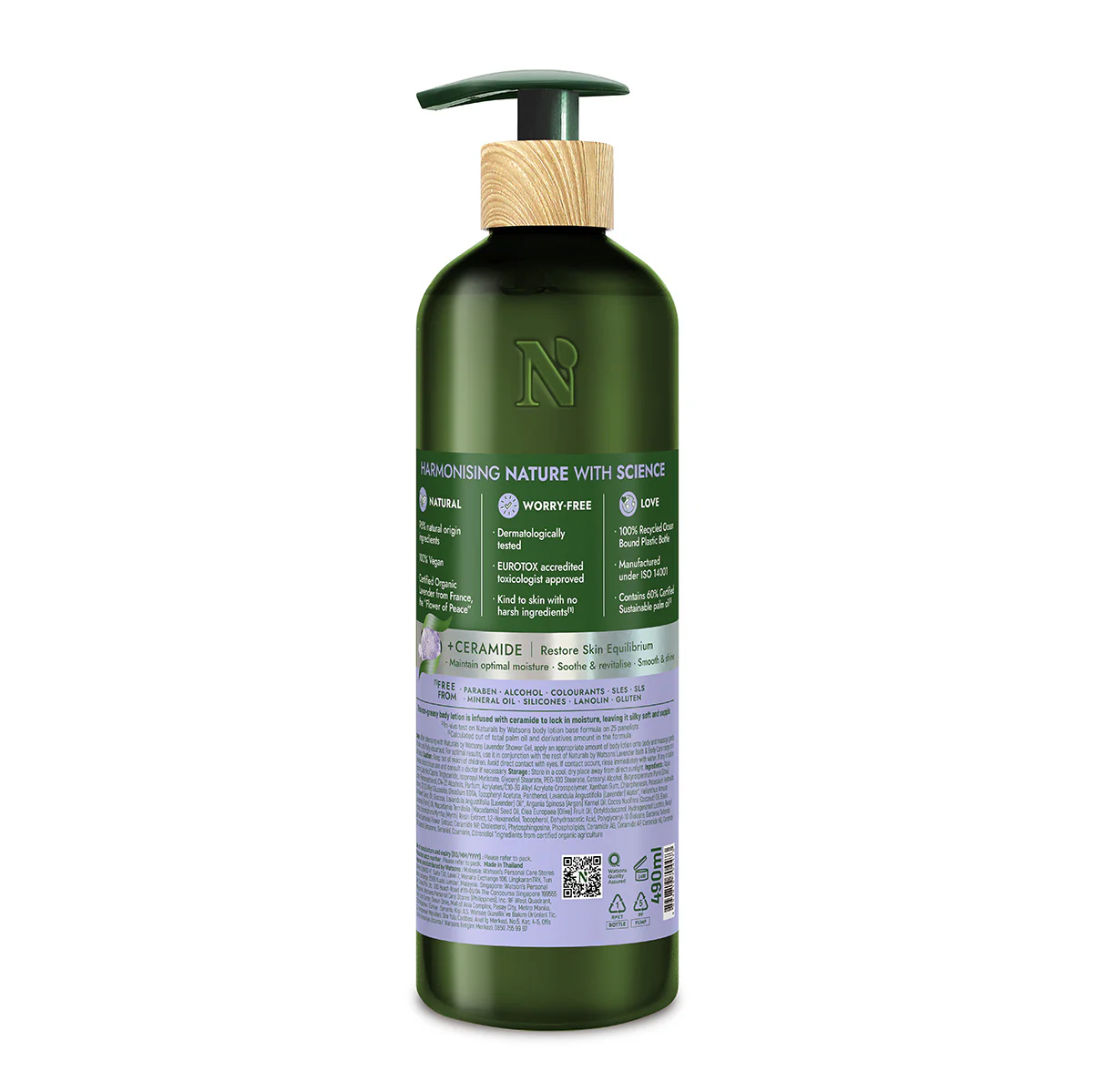 Naturals by Watsons Lavender Body Lotion 490ml - Image 2