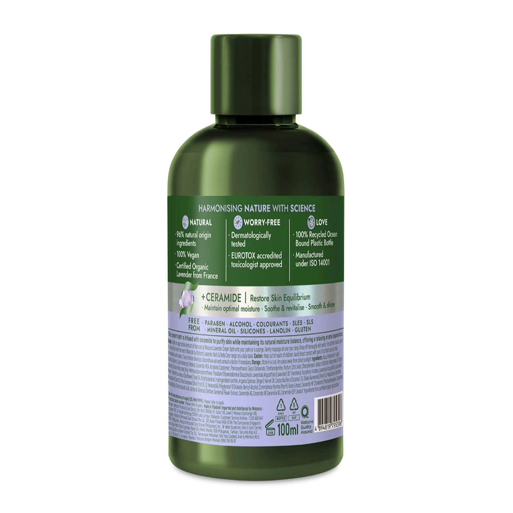 Naturals by Watsons Lavender Cream Bath 100ml - Image 2