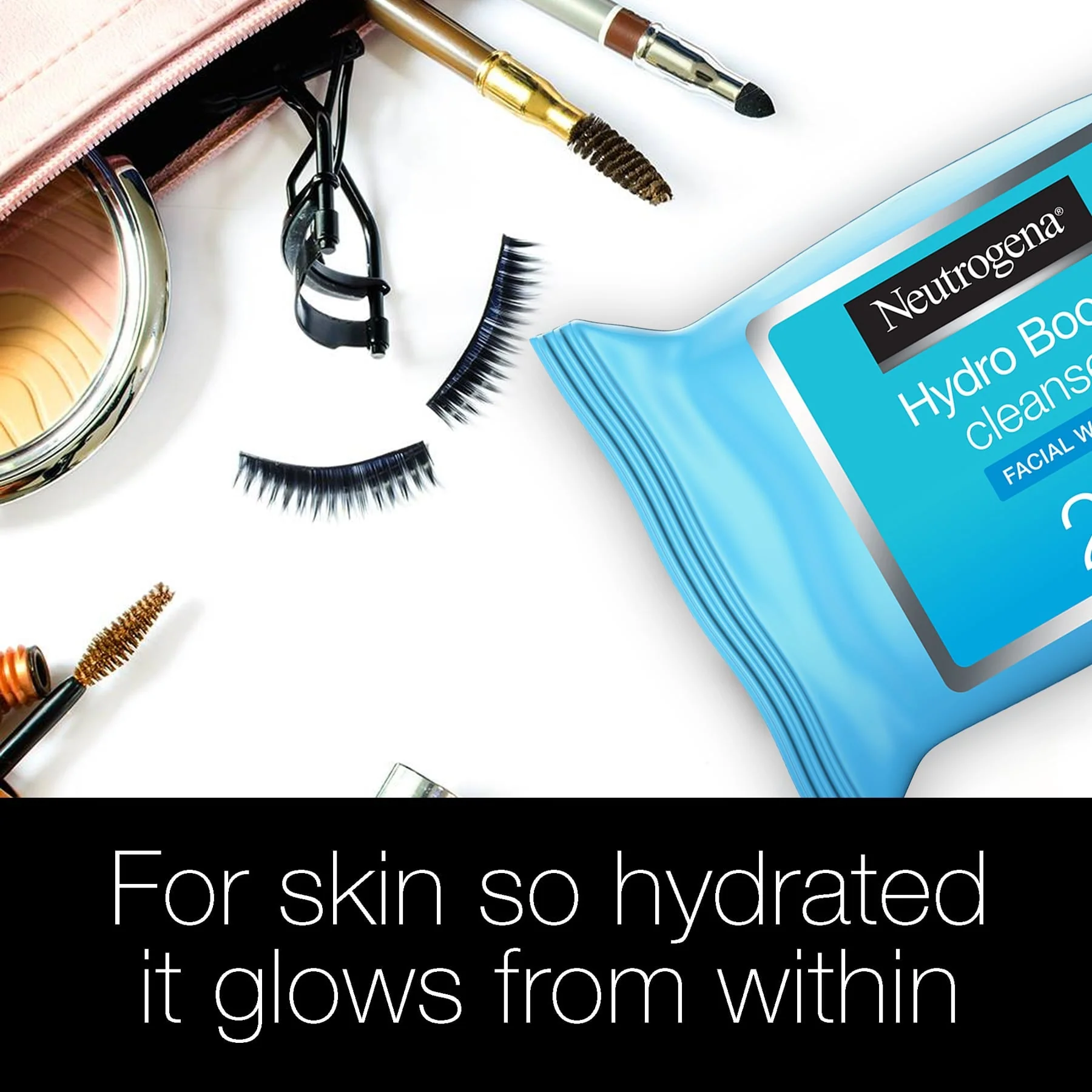 Neutrogena Hydro Boost Cleansing Facial Wipes 25pcs - Image 2