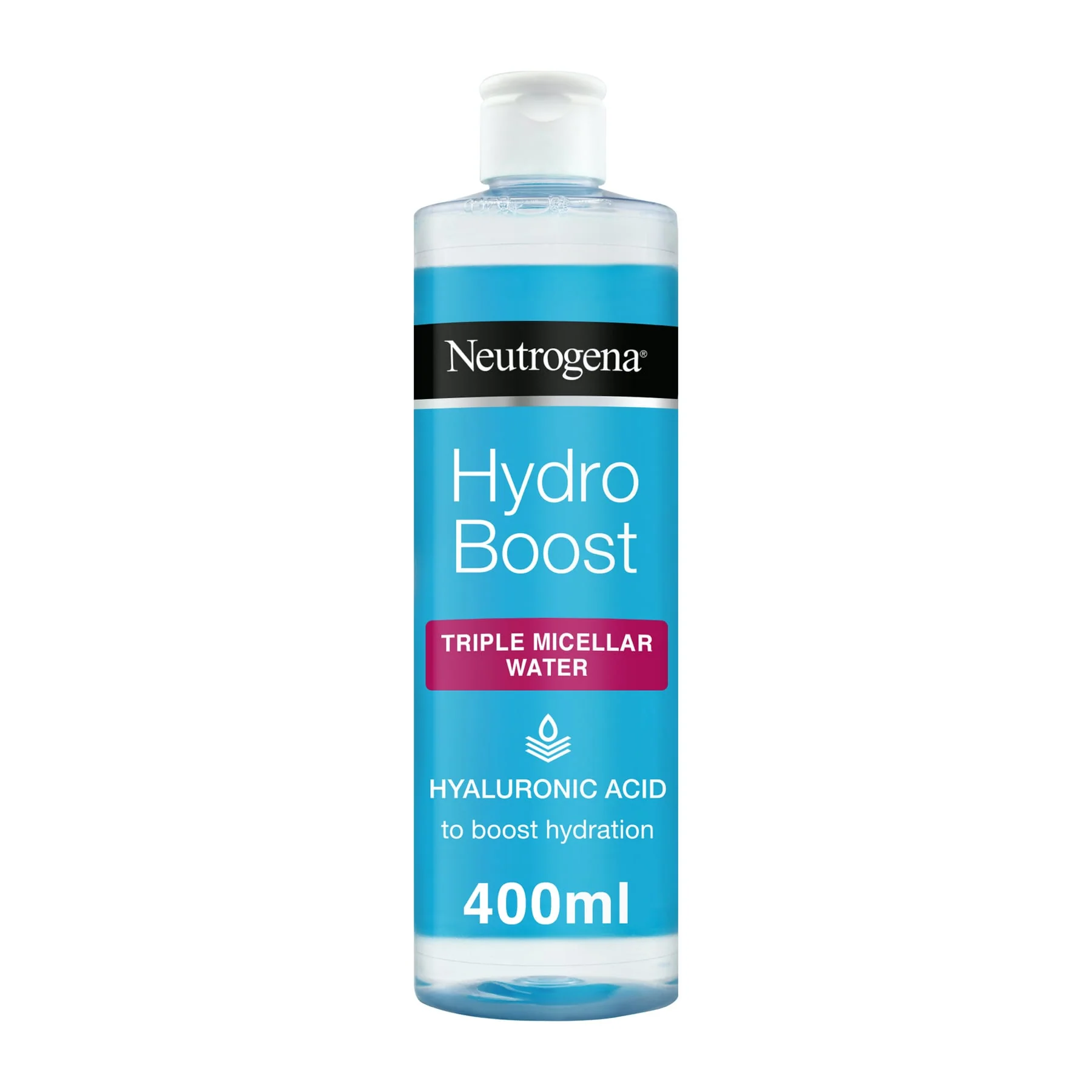 Neutrogena Hydro Boost Triple Cleansing Micellar Water 400ml - Image 2