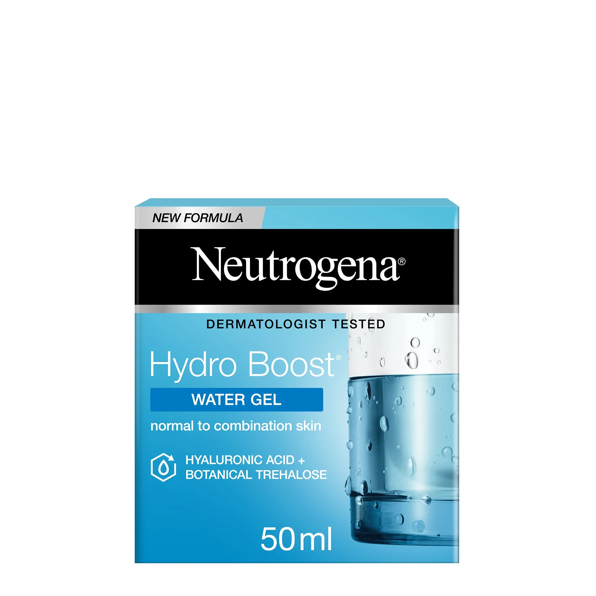 Neutrogena Hydro Boost Water Gel Face Moisturiser 50ml - Image 4