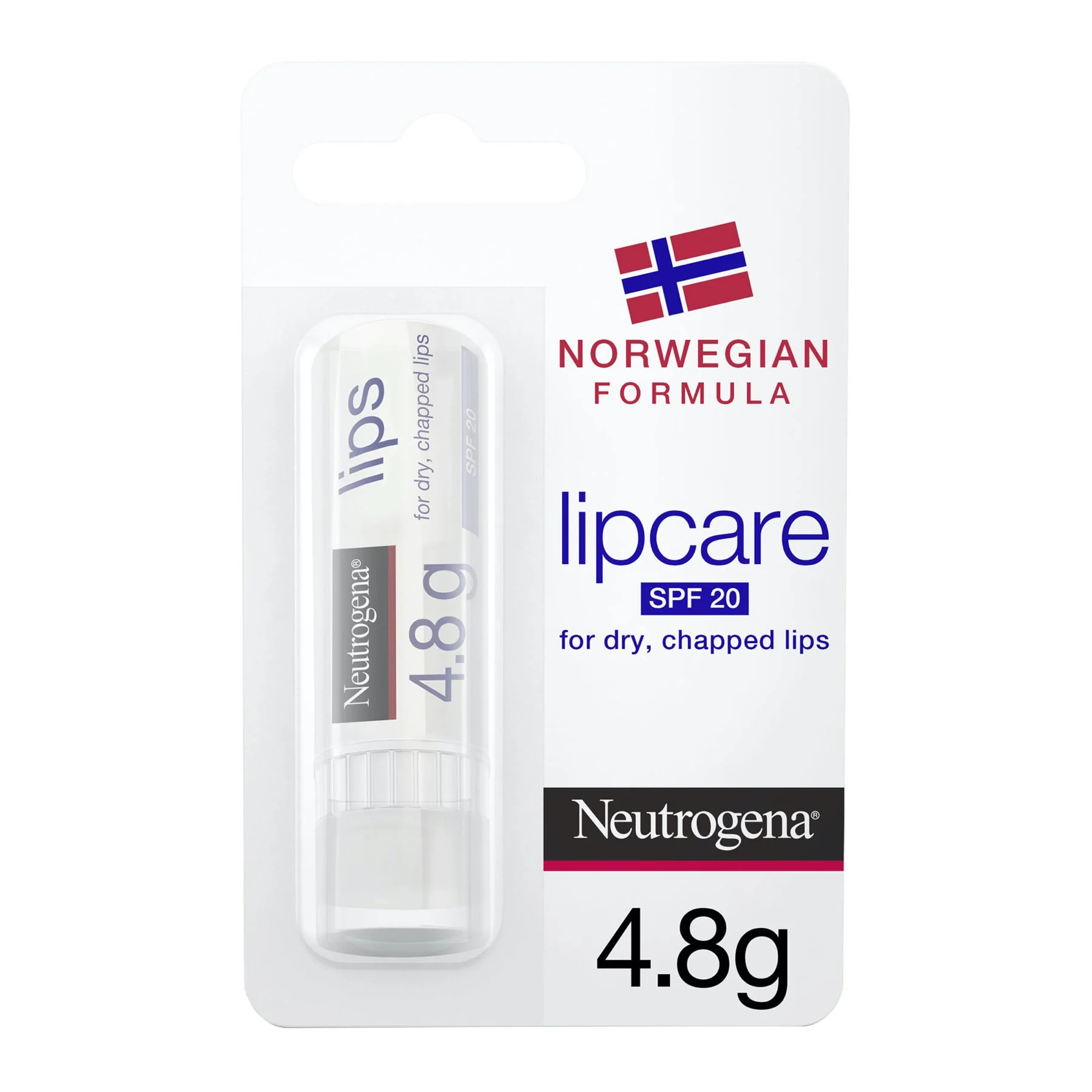 Neutrogena Norwegian Formula Lip Balm Moisturising SPF20 4.8g - Image 2