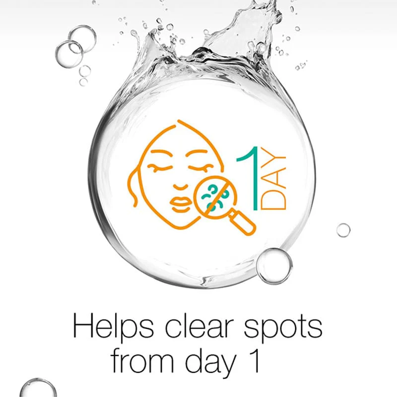 Neutrogena Visibly Clear Clear & Protect Daily Face Wash Oil-Free 200ml - Image 3