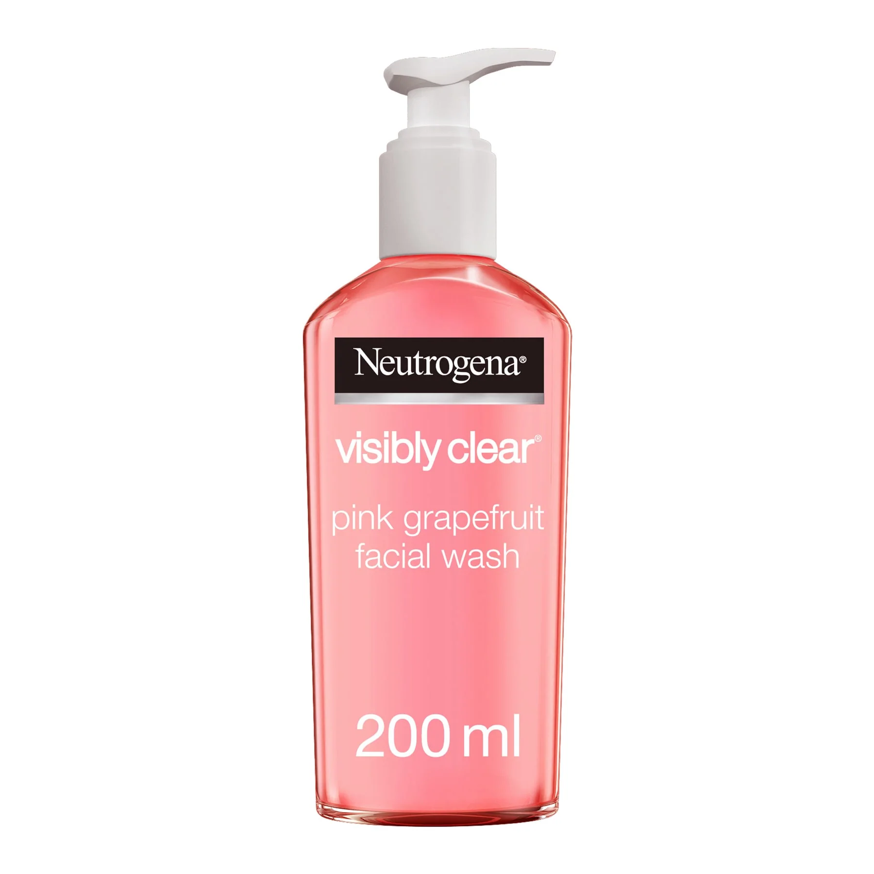 Neutrogena Visibly Clear Face Wash Pink Grapefruit 200ml - Image 3