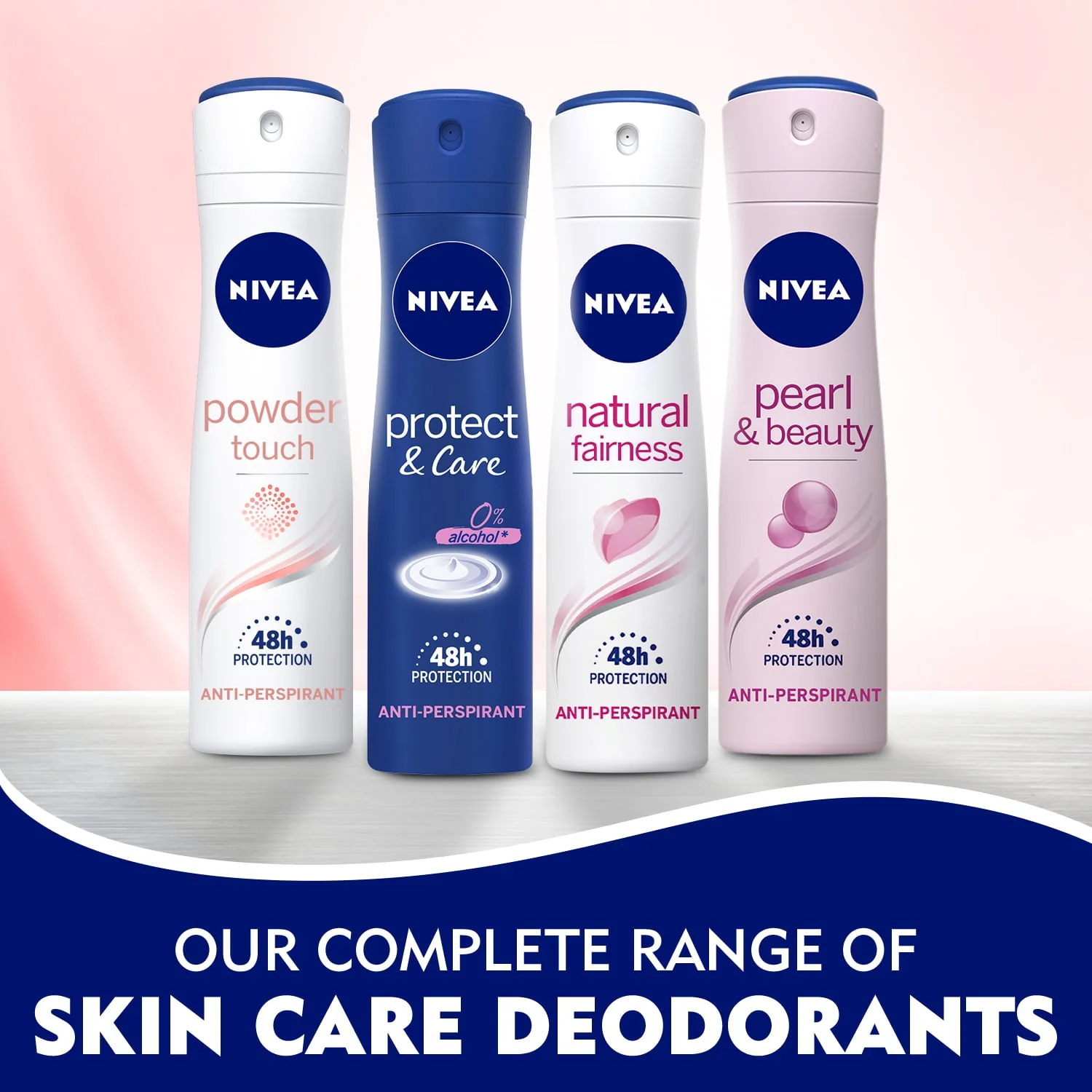 Nivea Anti-Perspirant Deodorant Spray Pearl & Beauty 150ml - Image 6