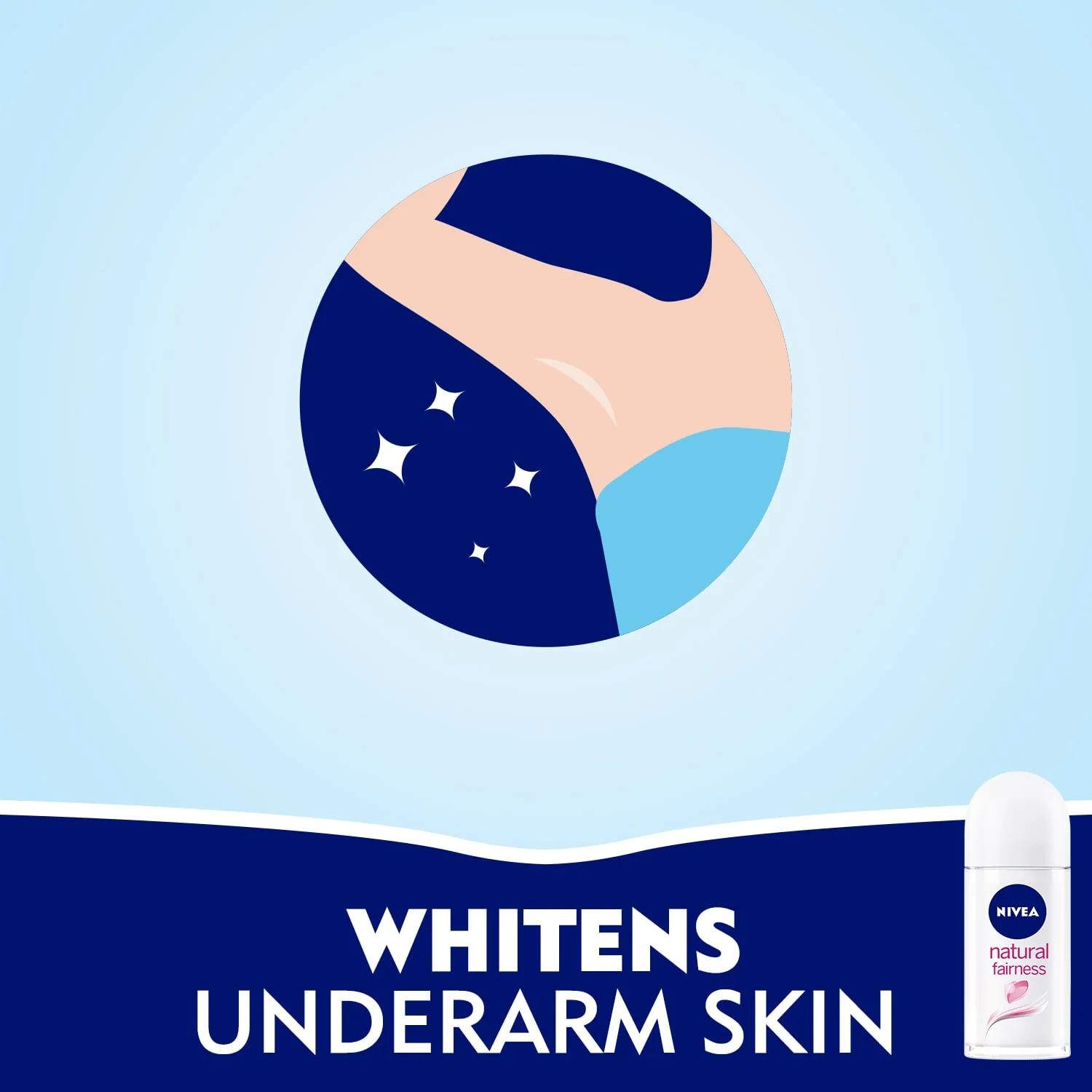 Nivea Anti-Perspirant Roll-On Natural Fairness 50ml - Image 5