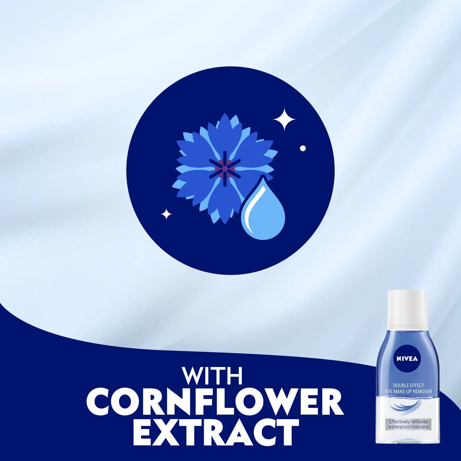 Nivea Double Effect Eye Makeup Remover 125ml - Image 3
