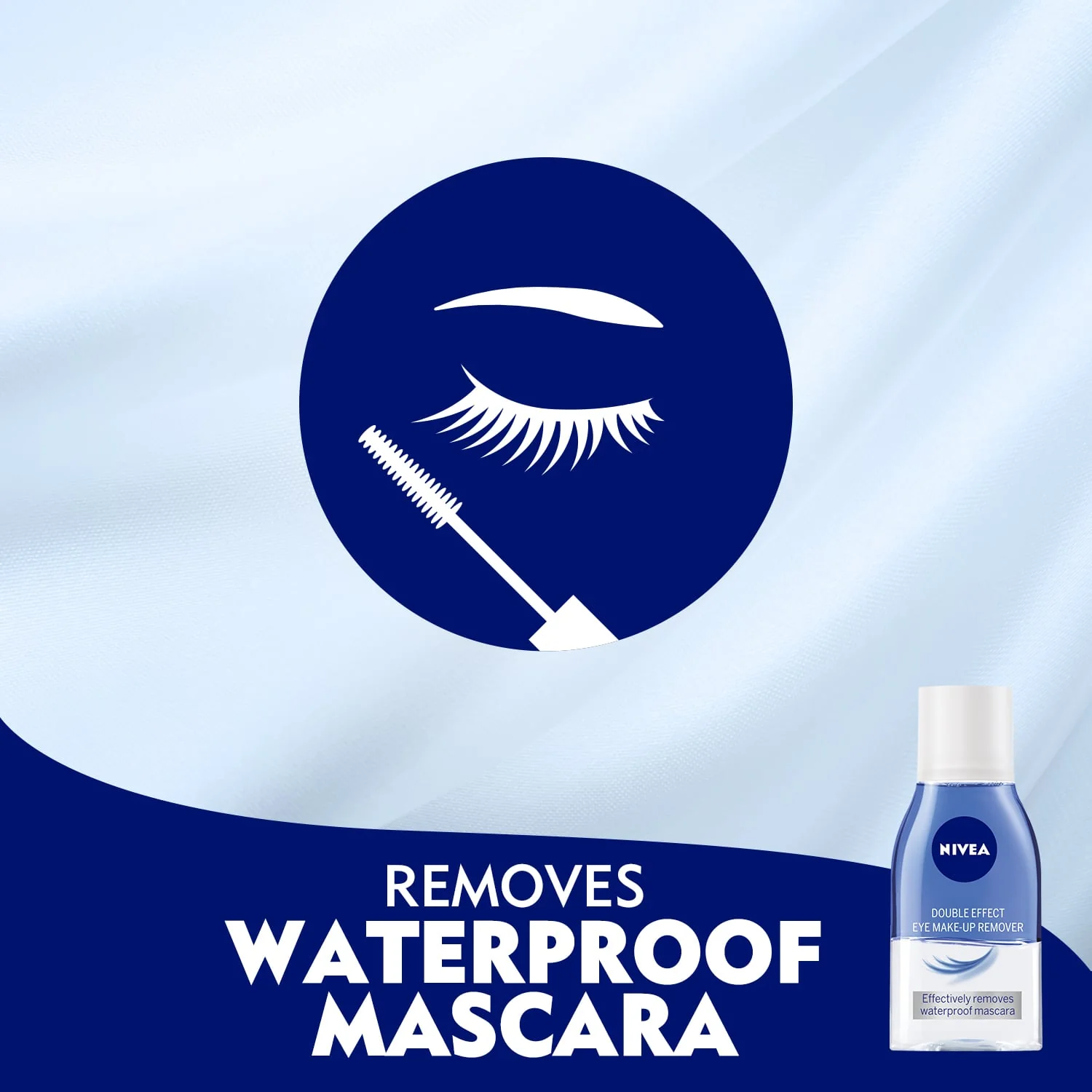 Nivea Double Effect Eye Makeup Remover 125ml - Image 5
