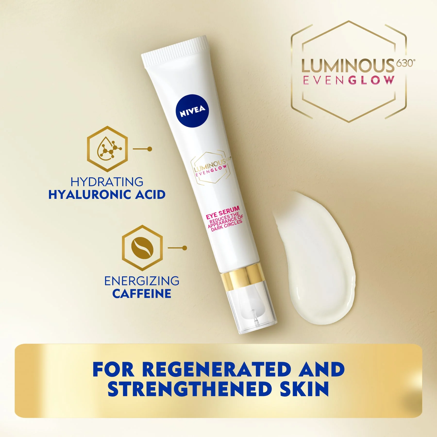 Nivea Luminous 630 Even Glow Eye Serum 15ml - Image 7