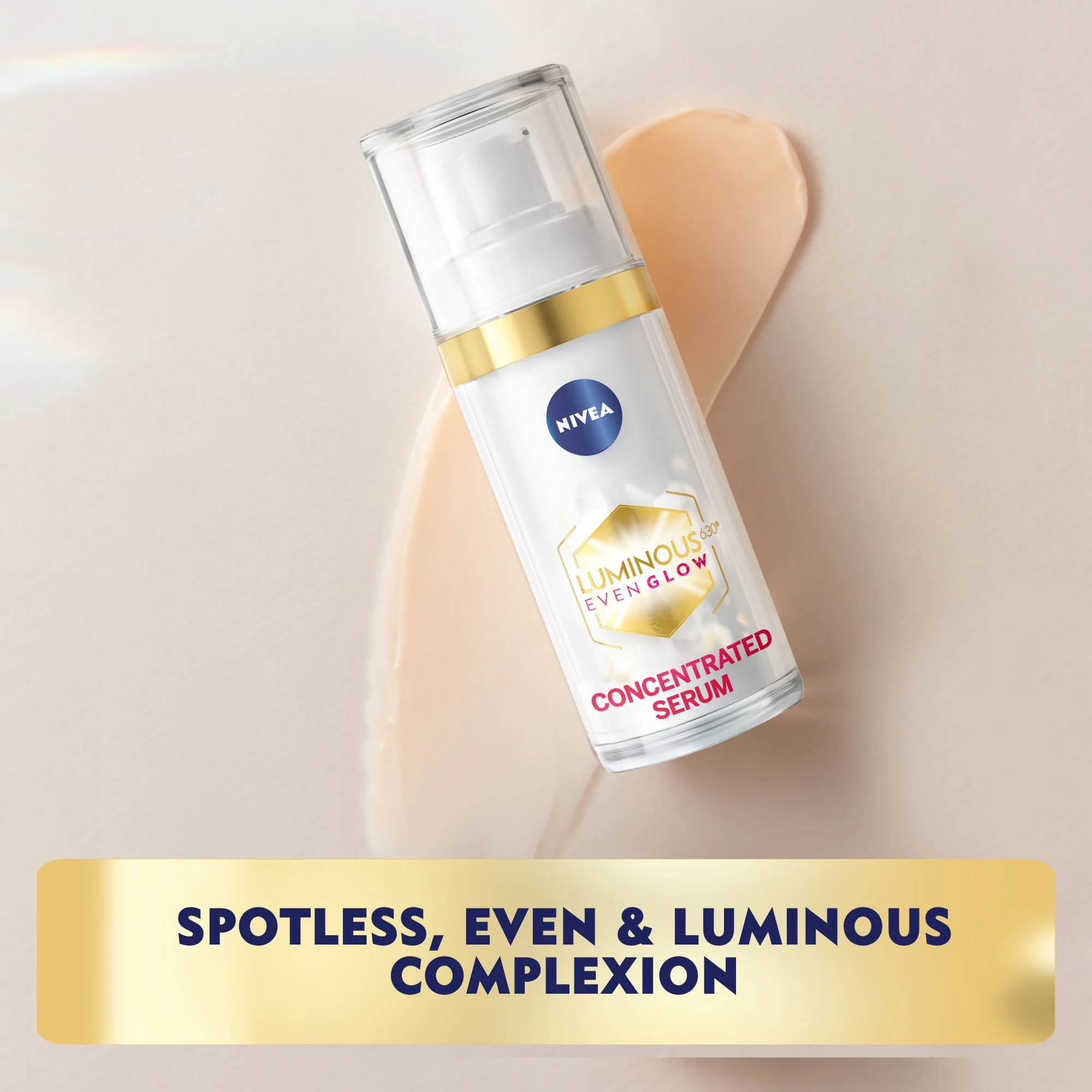 Nivea Luminous630 Even Glow Spot Protection Concentrated Face Serum 30ml - Image 4