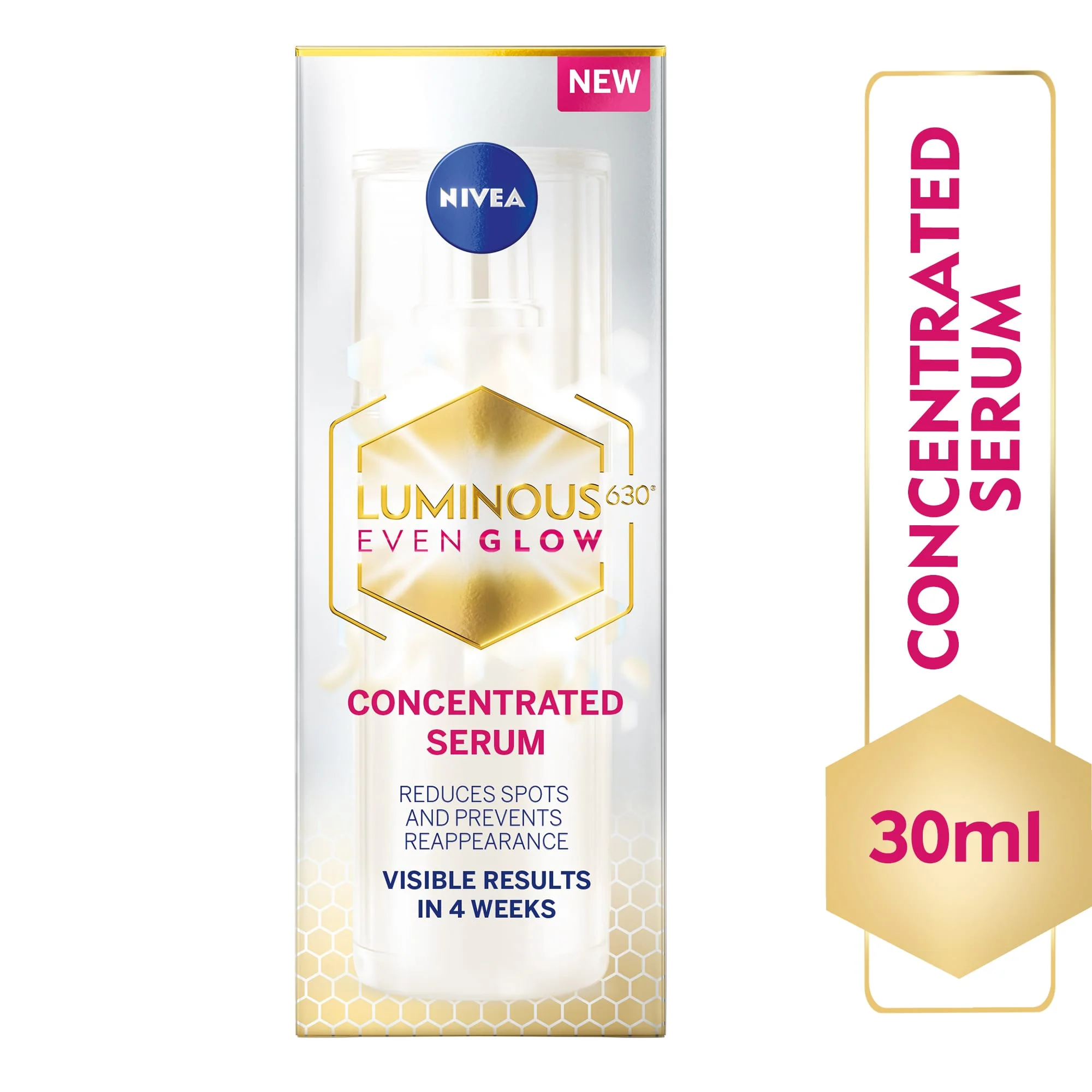 Nivea Luminous630 Even Glow Spot Protection Concentrated Face Serum 30ml - Image 7