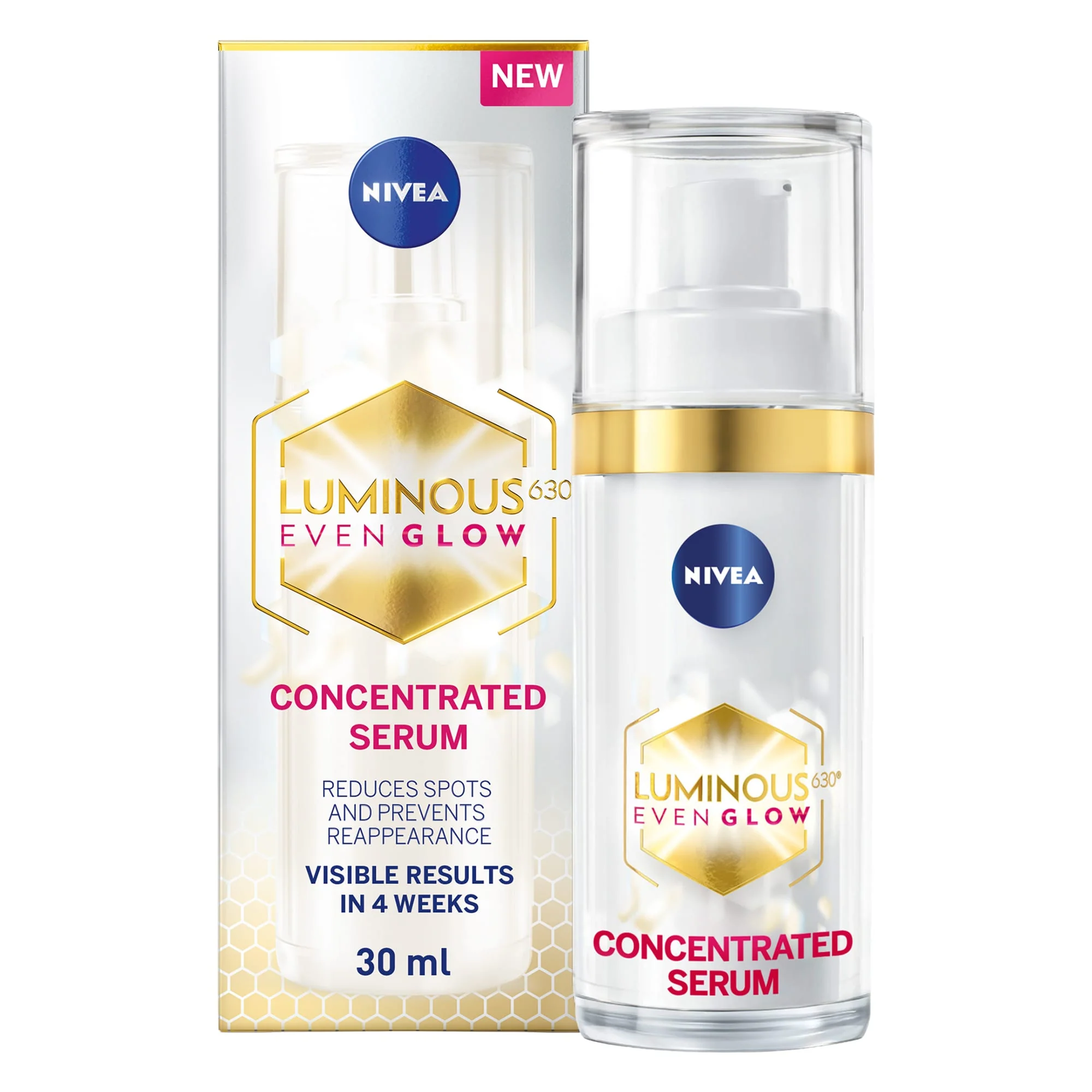 Nivea Luminous630 Even Glow Spot Protection Concentrated Face Serum 30ml - Image 8