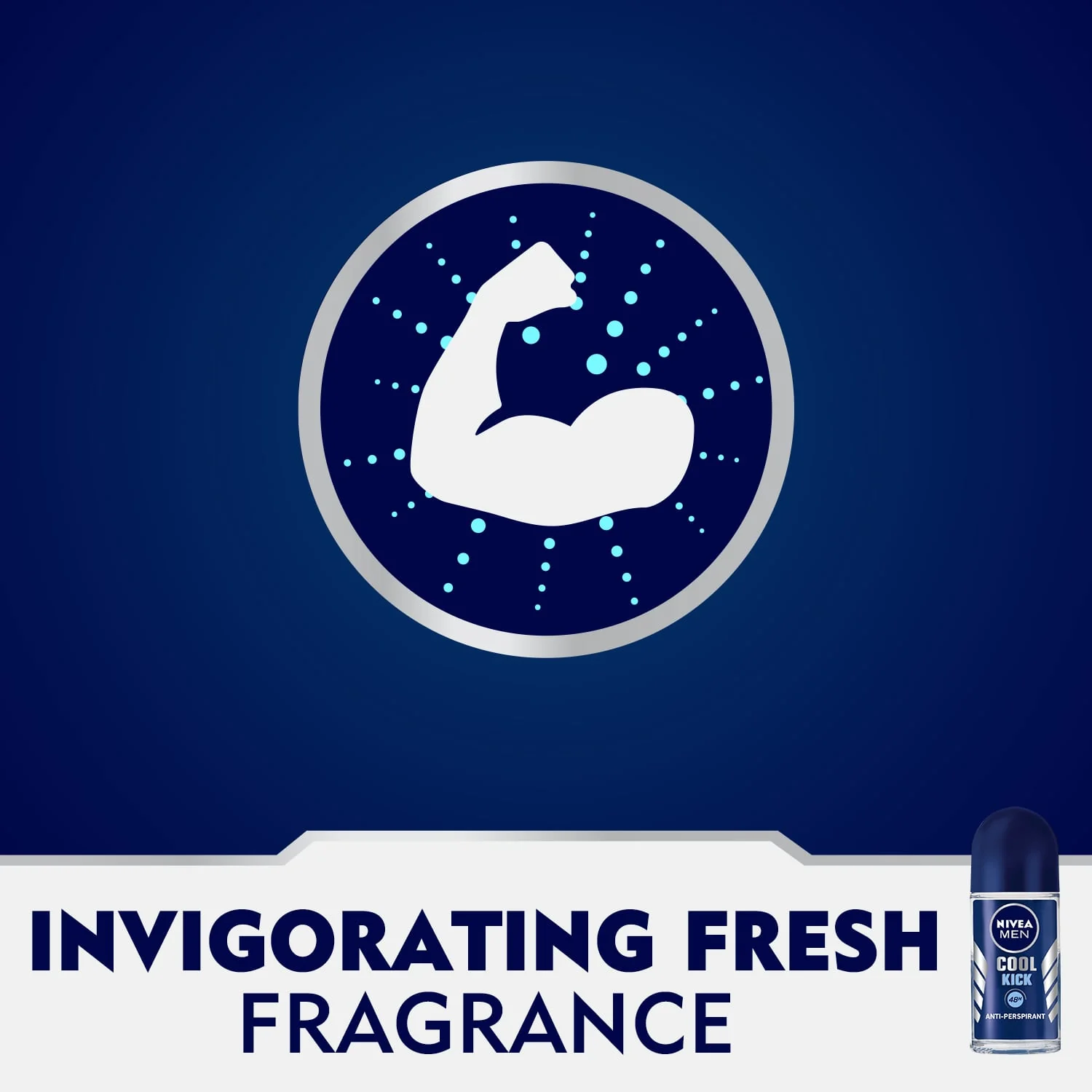 Nivea Men Anti-Perspirant Roll-On Cool Kick 50ml - Image 3