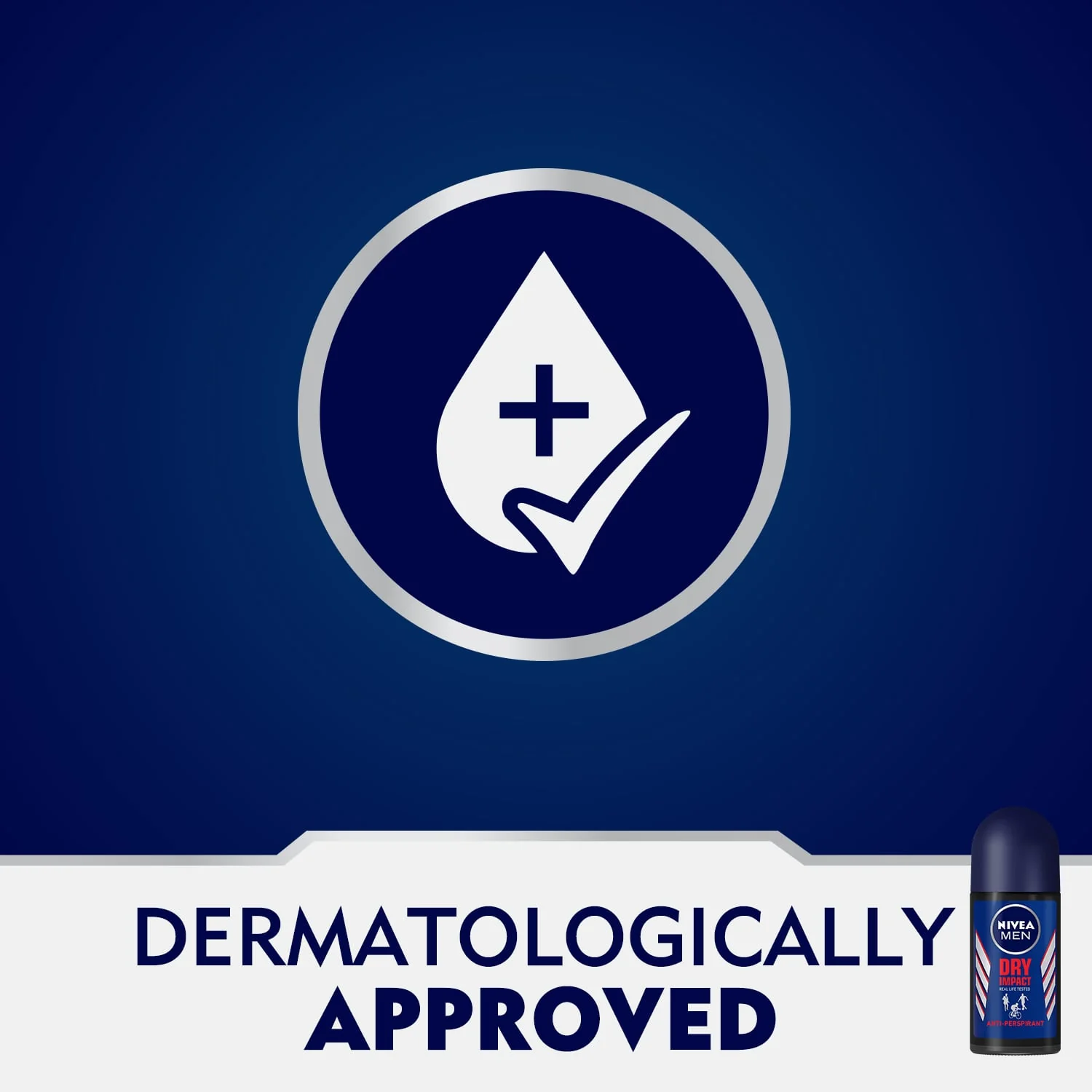Nivea Men Anti-Perspirant Roll-On Dry Impact 50ml - Image 5