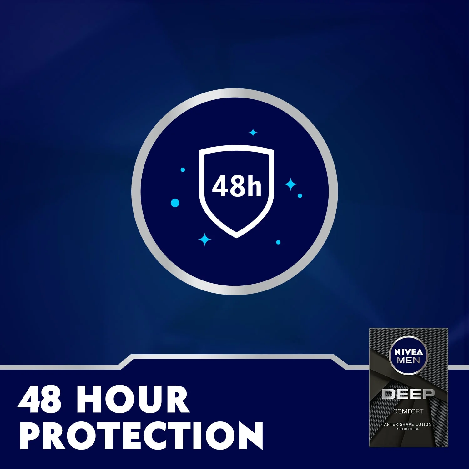 Nivea Men Deep After Shave Lotion Comfort 100ml - Image 4