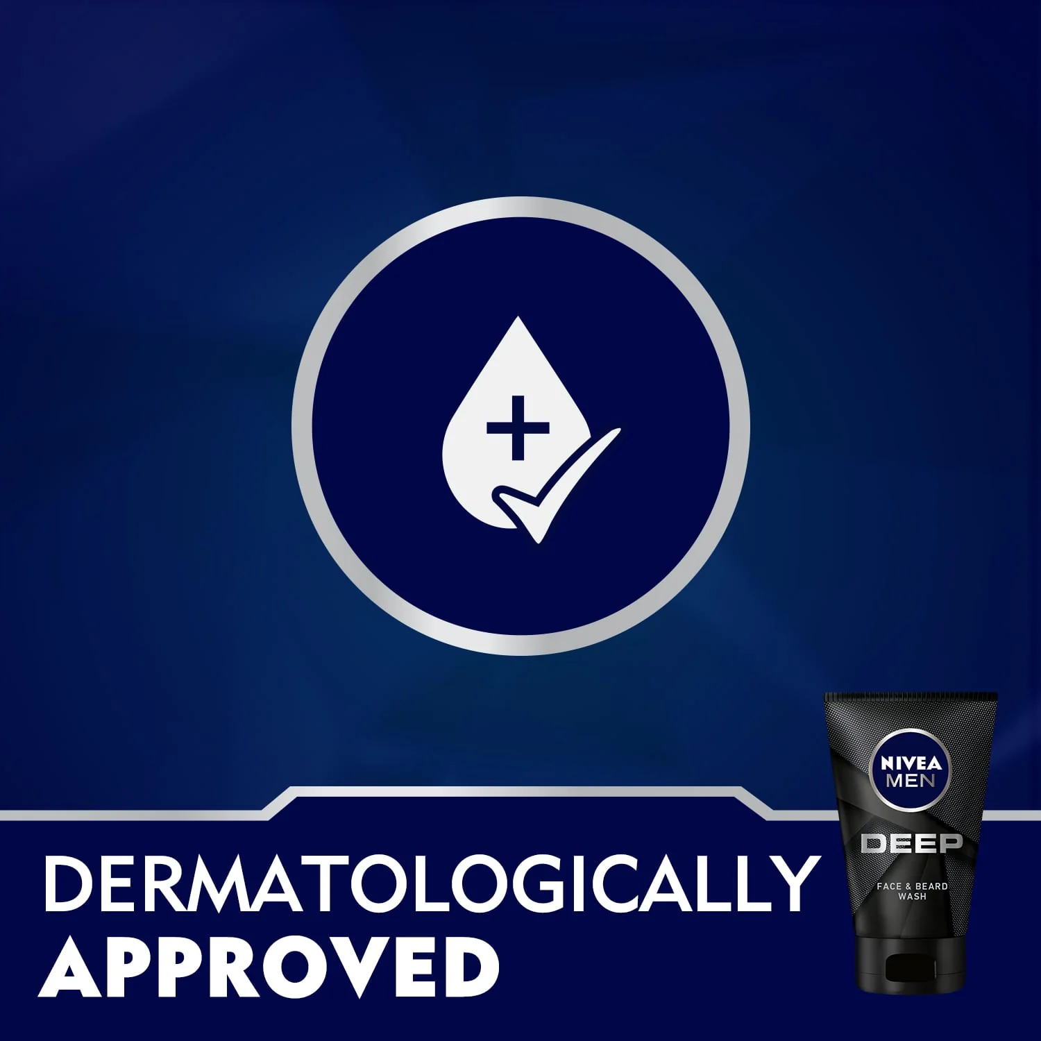 Nivea Men Deep Face & Beard Wash 100ml - Image 5