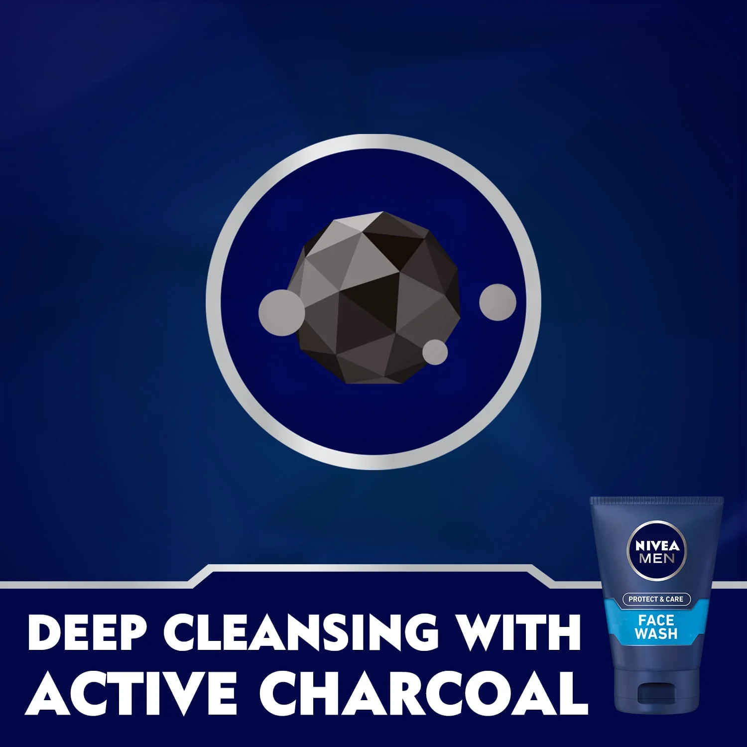 Nivea Men Face Wash Protect & Care 100ml - Image 3