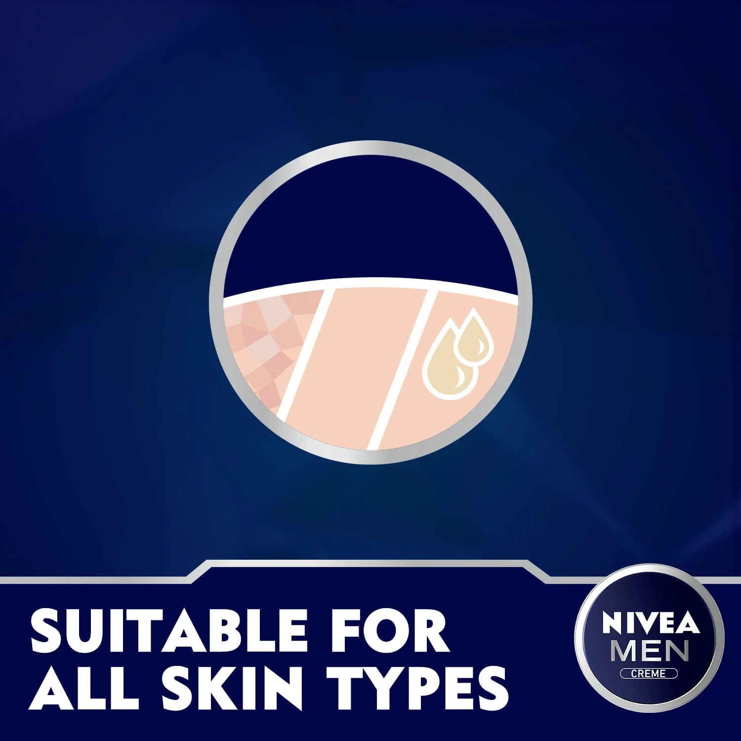 Nivea Men Moisturising Face & Body Cream 150ml - Image 5