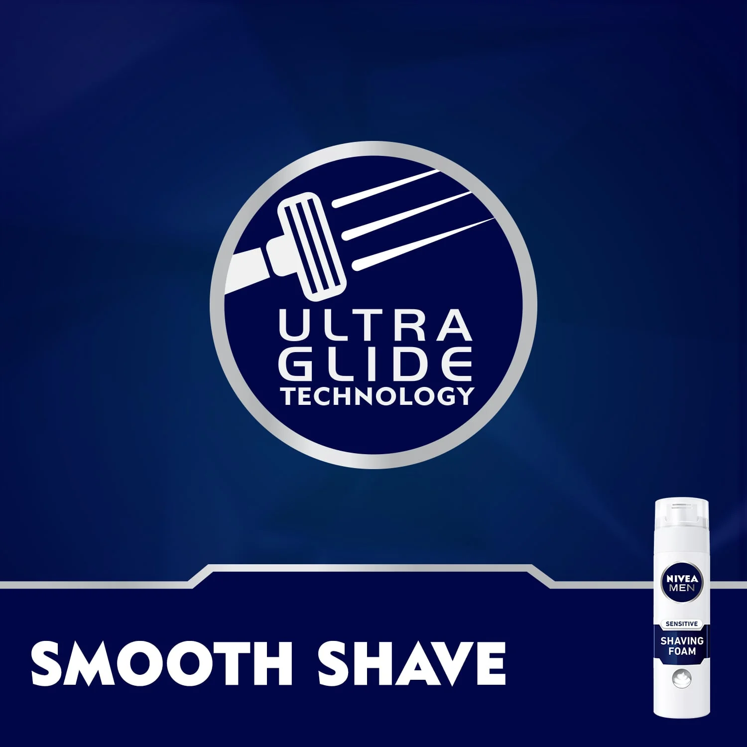 Nivea Men Sensitive Shaving Foam 200ml - Image 5