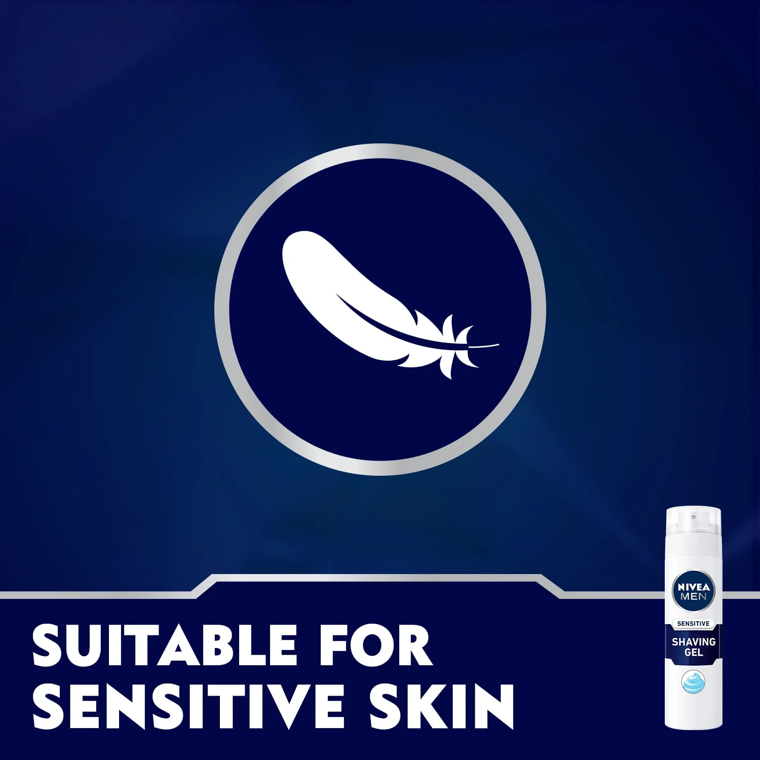Nivea Men Sensitive Shaving Gel 200ml - Image 3