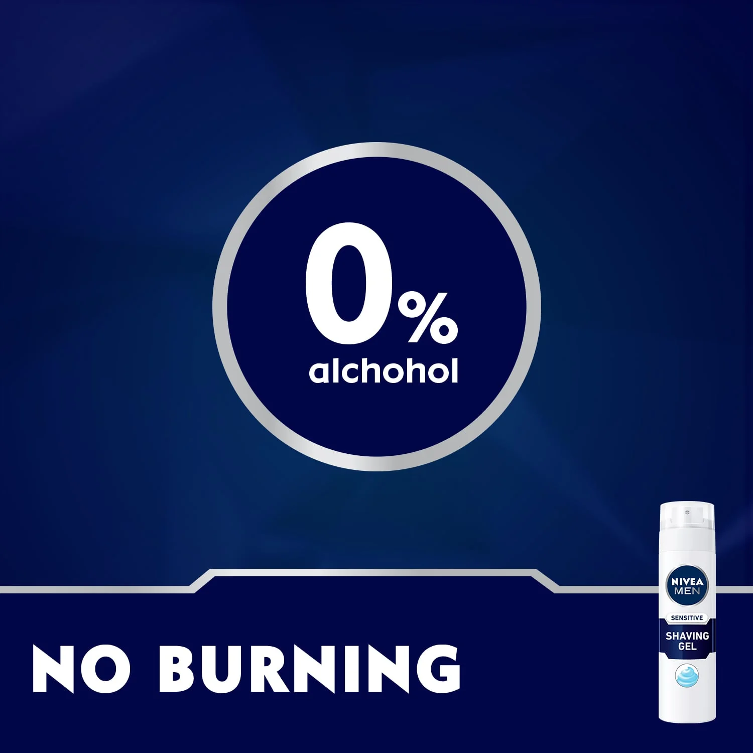 Nivea Men Sensitive Shaving Gel 200ml - Image 4