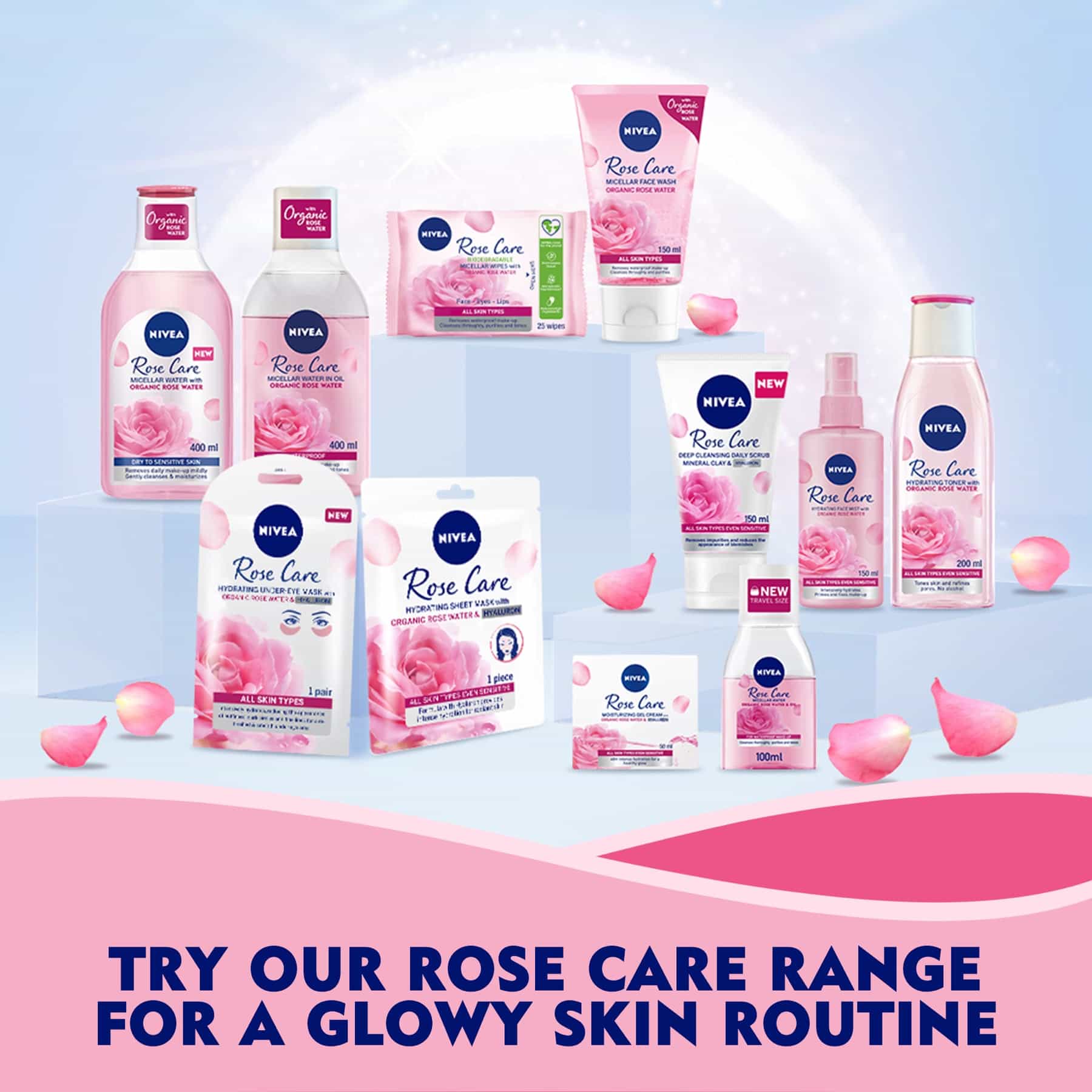 Nivea Rose Care Deep Cleansing Daily Scrub 150ml - Image 8