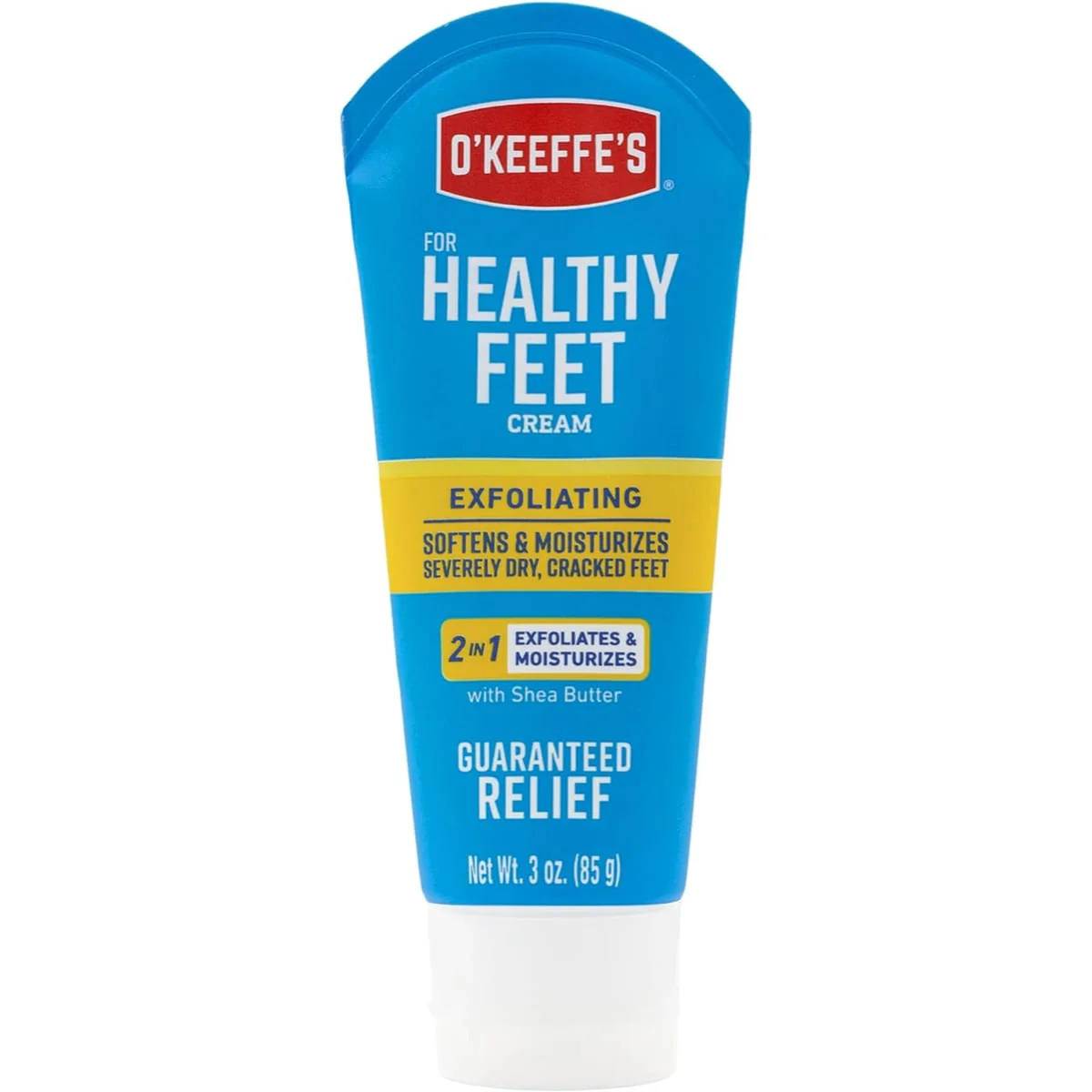 O'Keeffe's Healthy Feet Exfoliating Foot Cream Tube 3oz