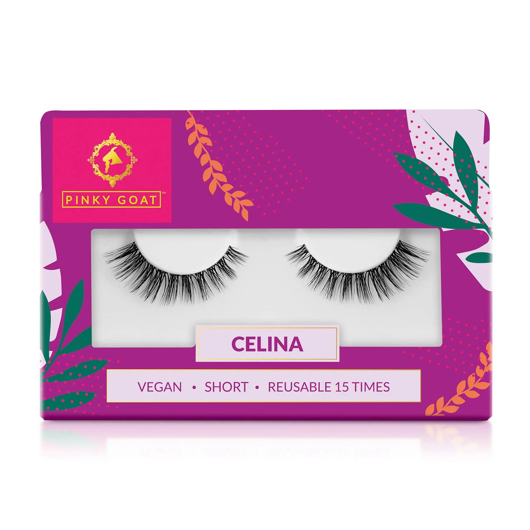 Pinky Goat Celina Natural Vegan False Eyelashes 1 pair