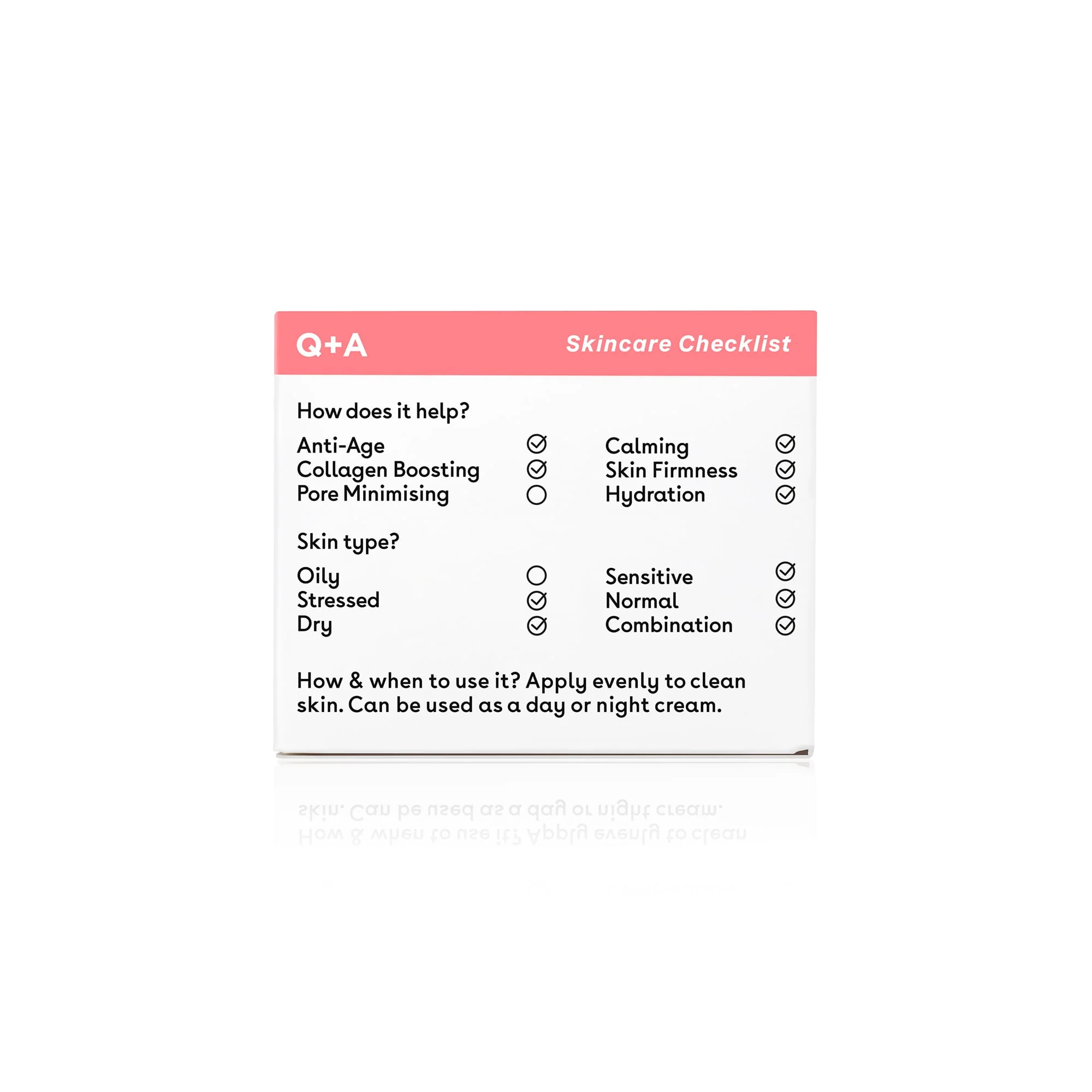 Q+A Collagen Face Cream 50ml - Image 4