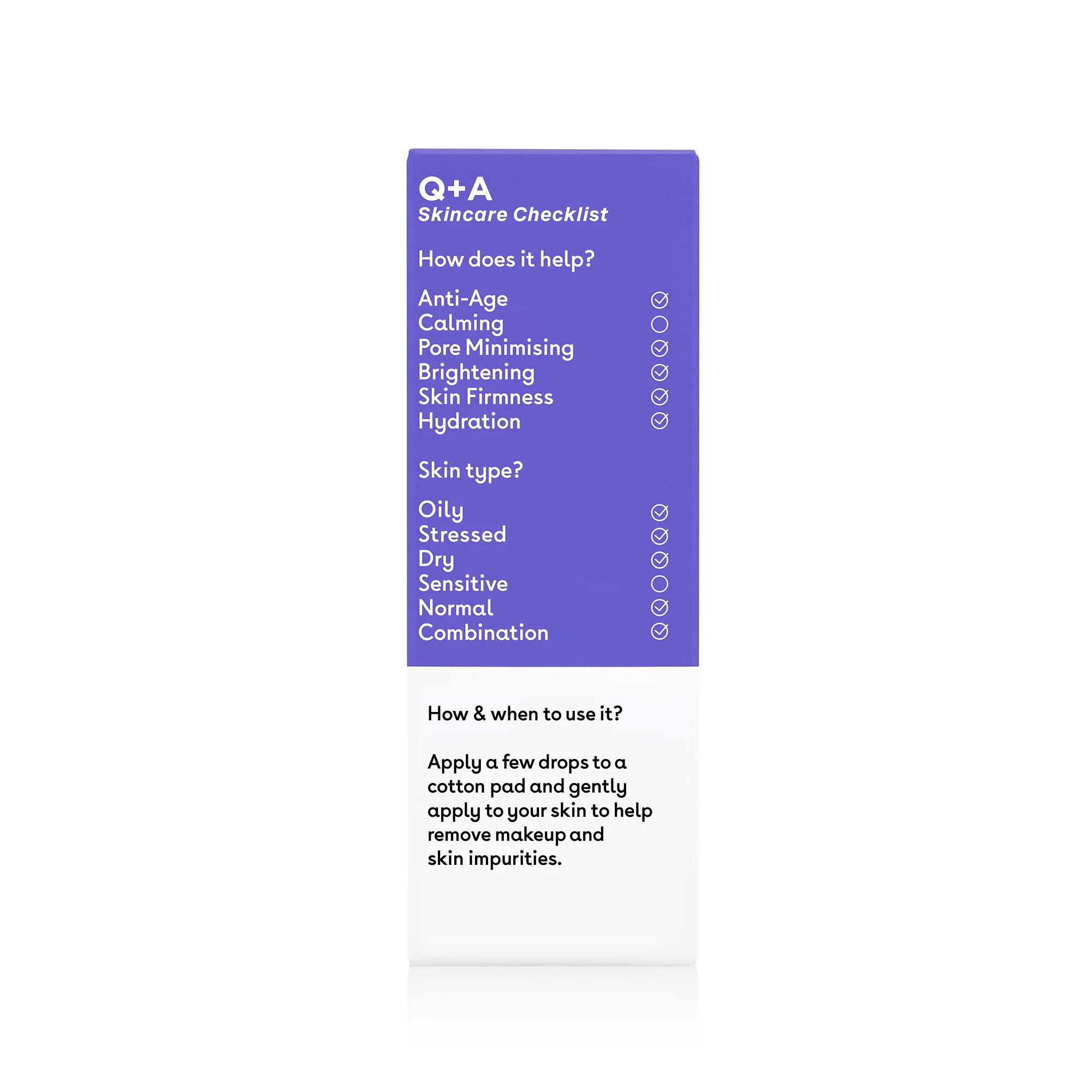 Q+A Glycolic Acid Daily Toner 100ml - Image 4