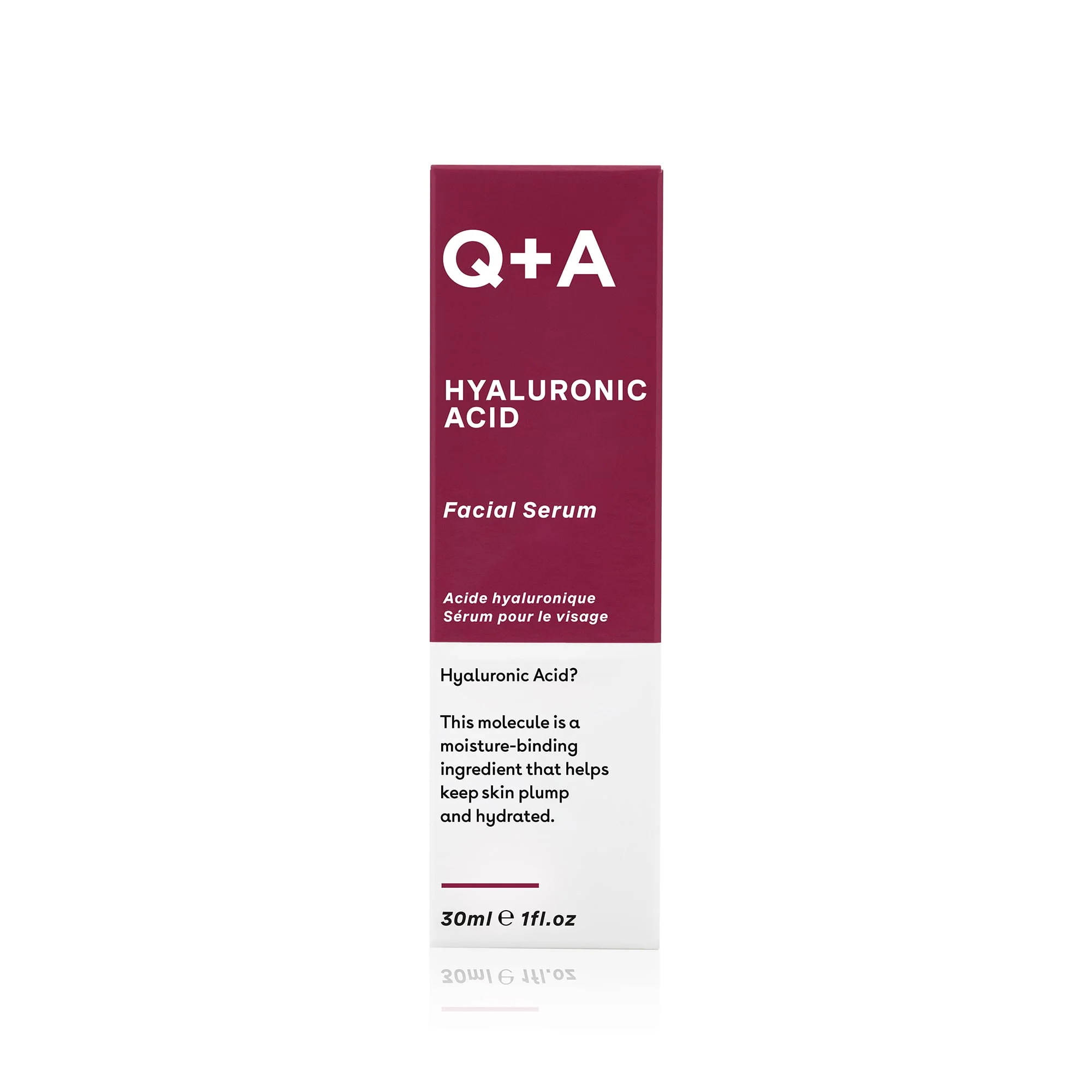 Q+A Hyaluronic Acid Facial Serum 30ml - Image 4
