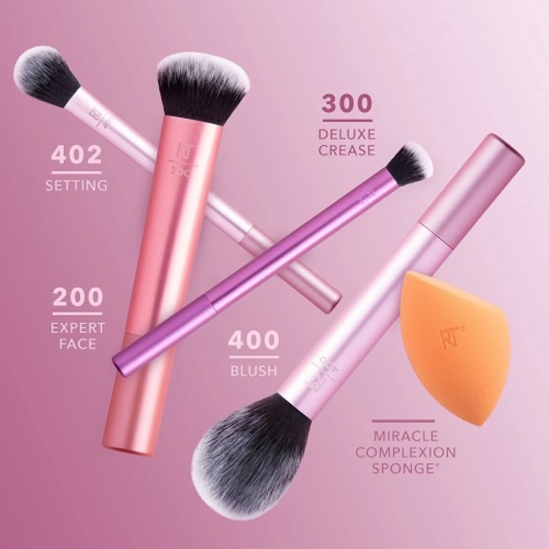 Real Techniques Everyday Essentials Kit with 1 Miracle Complexion Sponge 5pc - Image 12