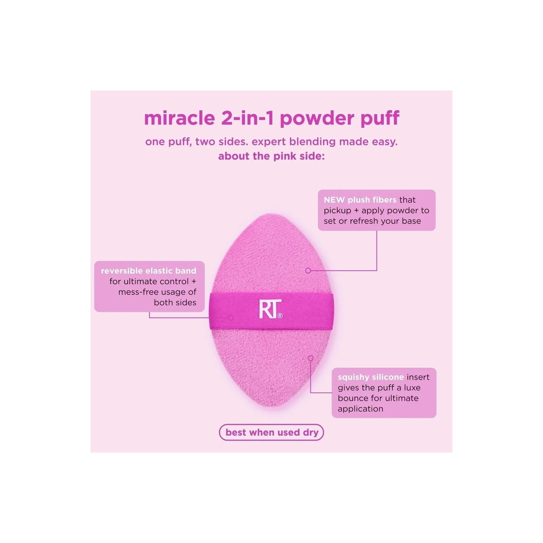 Real Techniques Miracle 2-in-1 Powder Puff - Image 12