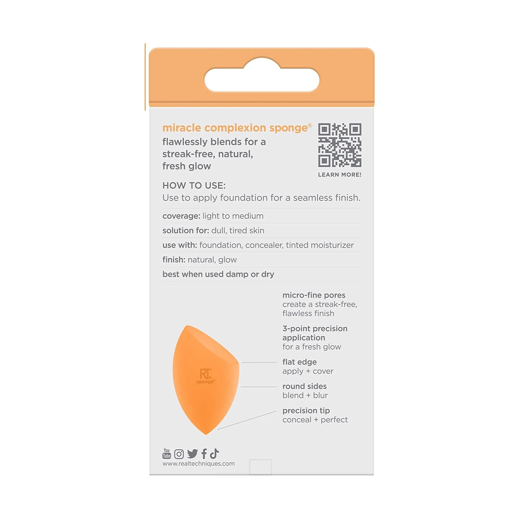 Real Techniques Miracle Complexion Sponge - Image 3