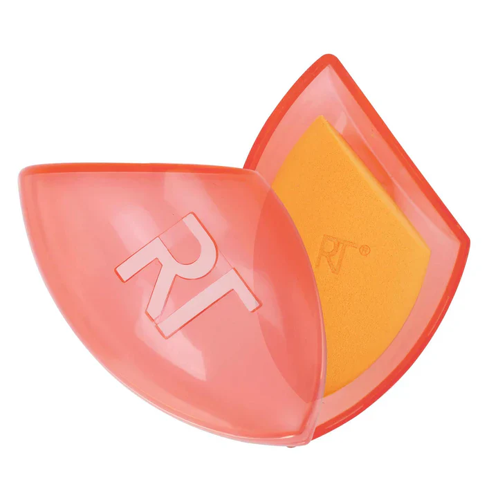 Real Techniques Miracle Complexion Sponge + Travel Case, 2 Piece Set - Image 3