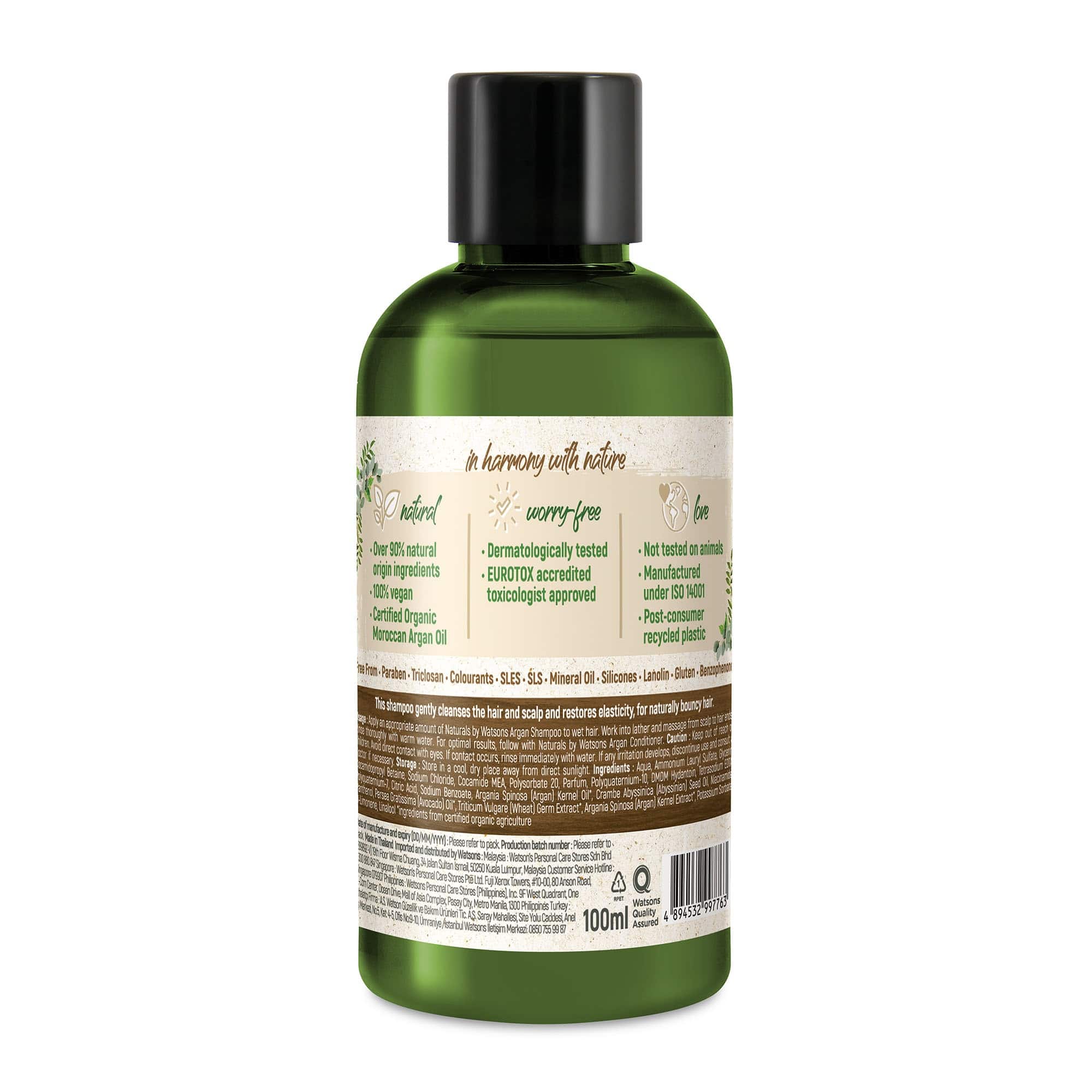 Revitalising Shampoo Argan Very Dry, Damaged Hair - Image 2