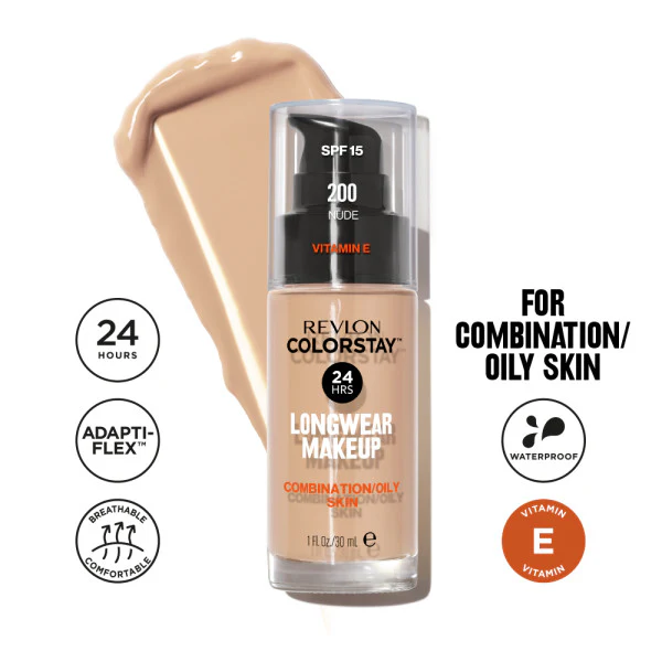 Revlon ColorStay Longwear Makeup for Combination/Oily Skin - Image 3