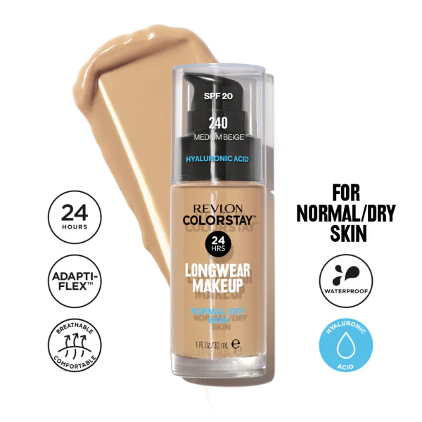 Revlon ColorStay Longwear Makeup for Normal/Dry Skin Foundation - Image 3
