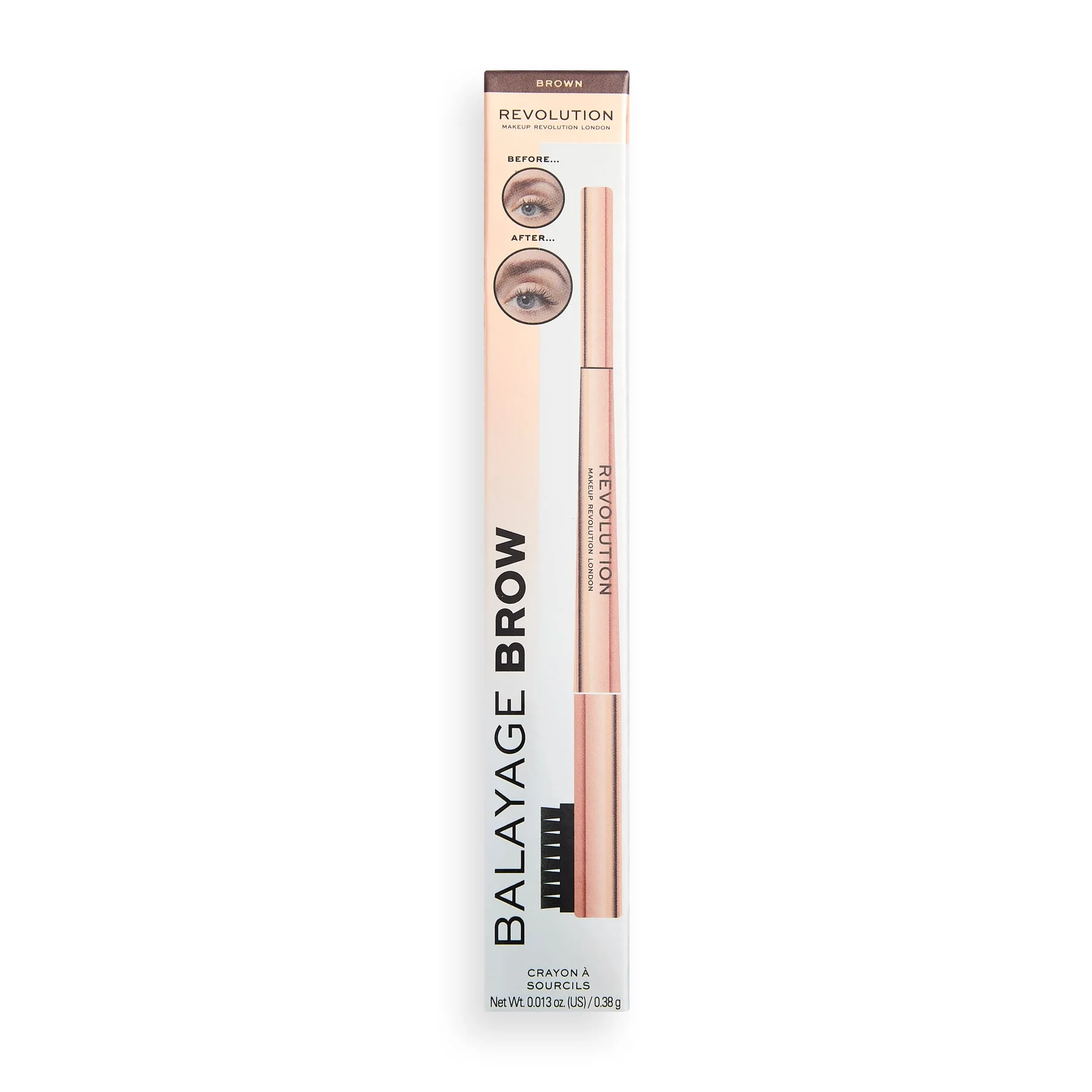 Revolution Balayage Brow Pencil Brown 0.38g