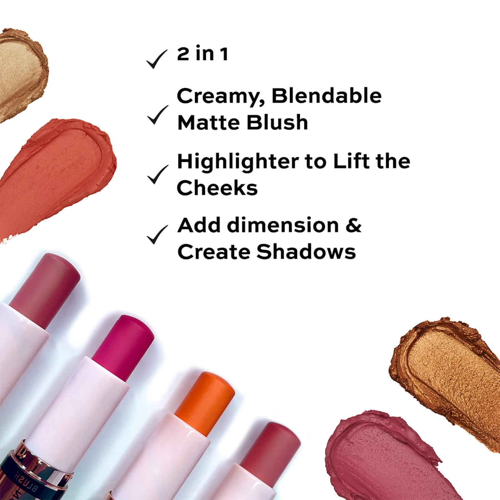 Revolution Blush & Highlight Stick - Image 19