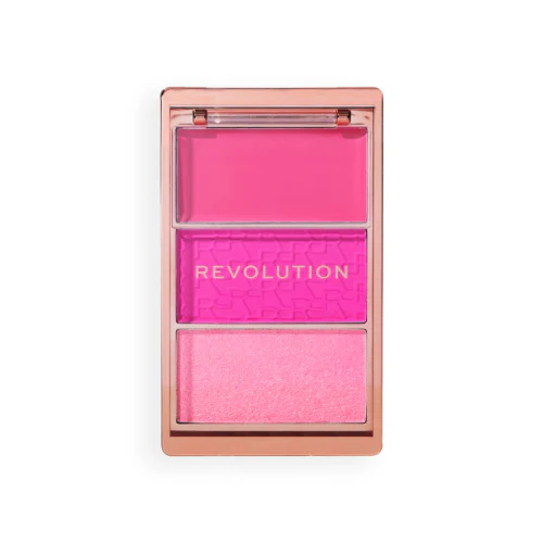 Revolution Blush Palette Icon Ot Pink Flag, 11.5 G - Image 2