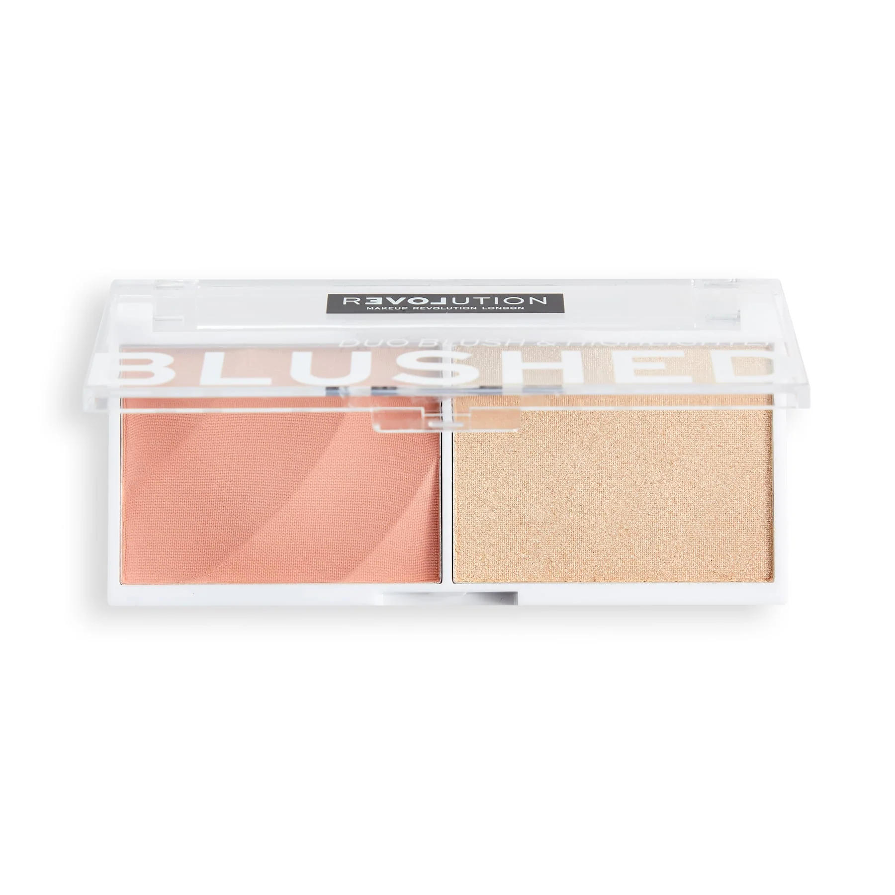 Revolution Relove Colour Play Blushed Duo Blush & Highlighter 2.9g - Image 2