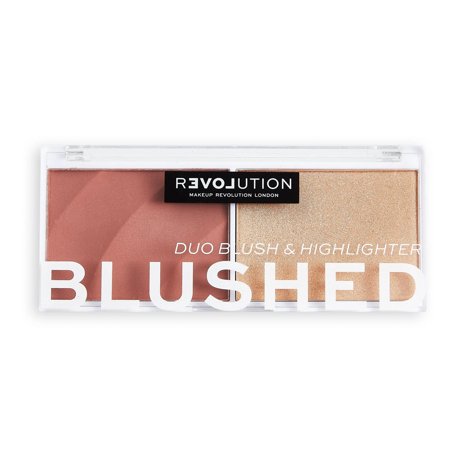Revolution Relove Colour Play Blushed Duo Blush & Highlighter 2.9g - Image 4