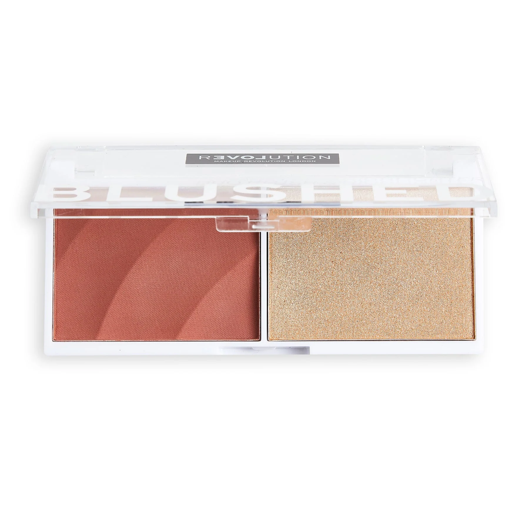Revolution Relove Colour Play Blushed Duo Blush & Highlighter 2.9g - Image 6