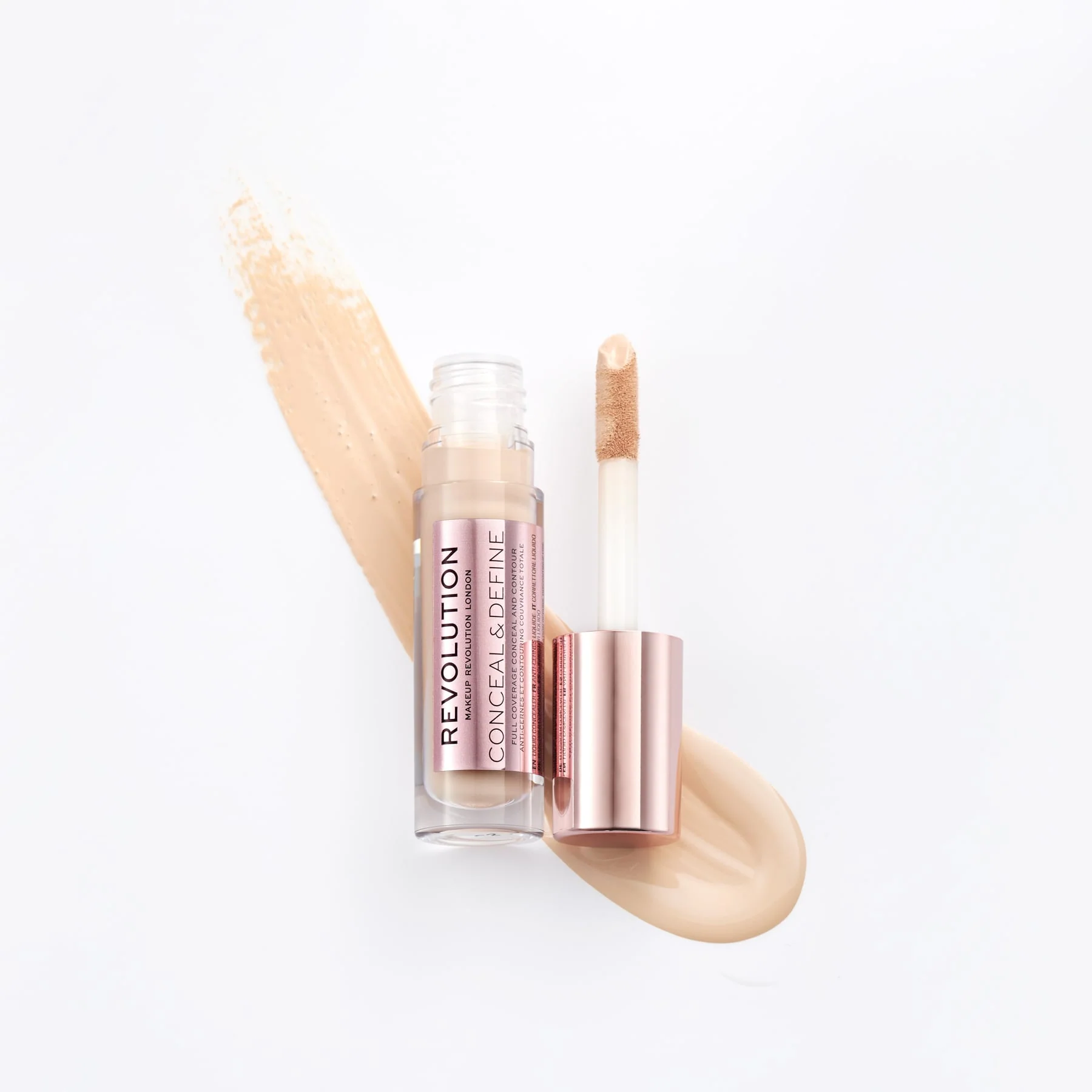 Revolution Conceal & Define Full Coverage Concealer 4ml - Image 3