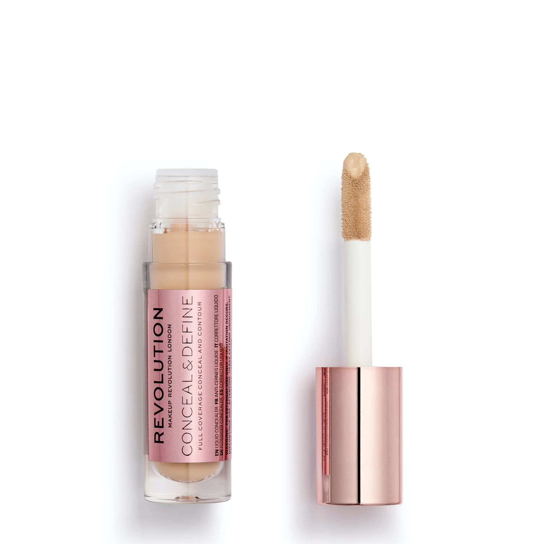 Revolution Conceal & Define Full Coverage Concealer 4ml - Image 7