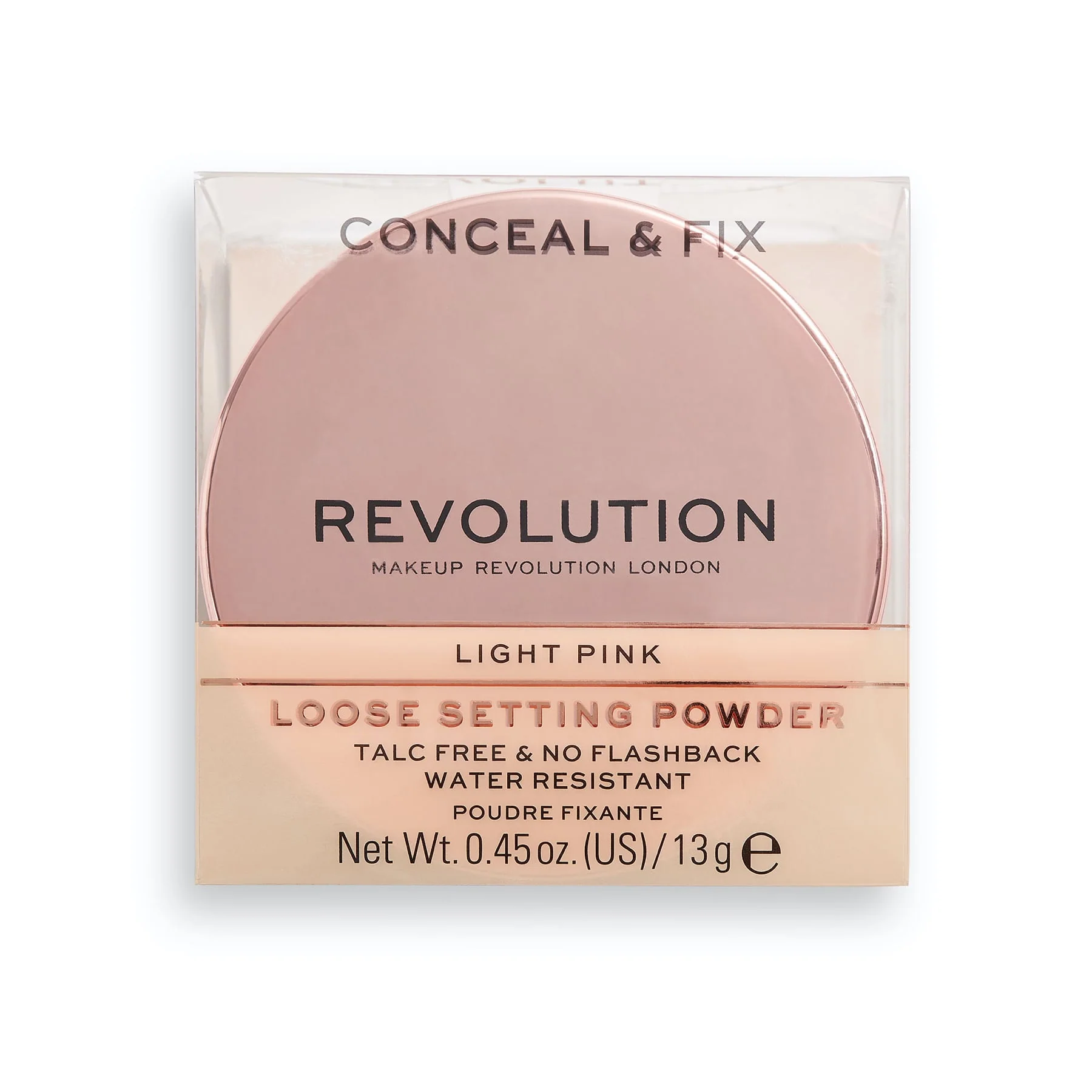 Revolution Conceal & Fix Setting Powder Luminous Finish 13g - Image 2