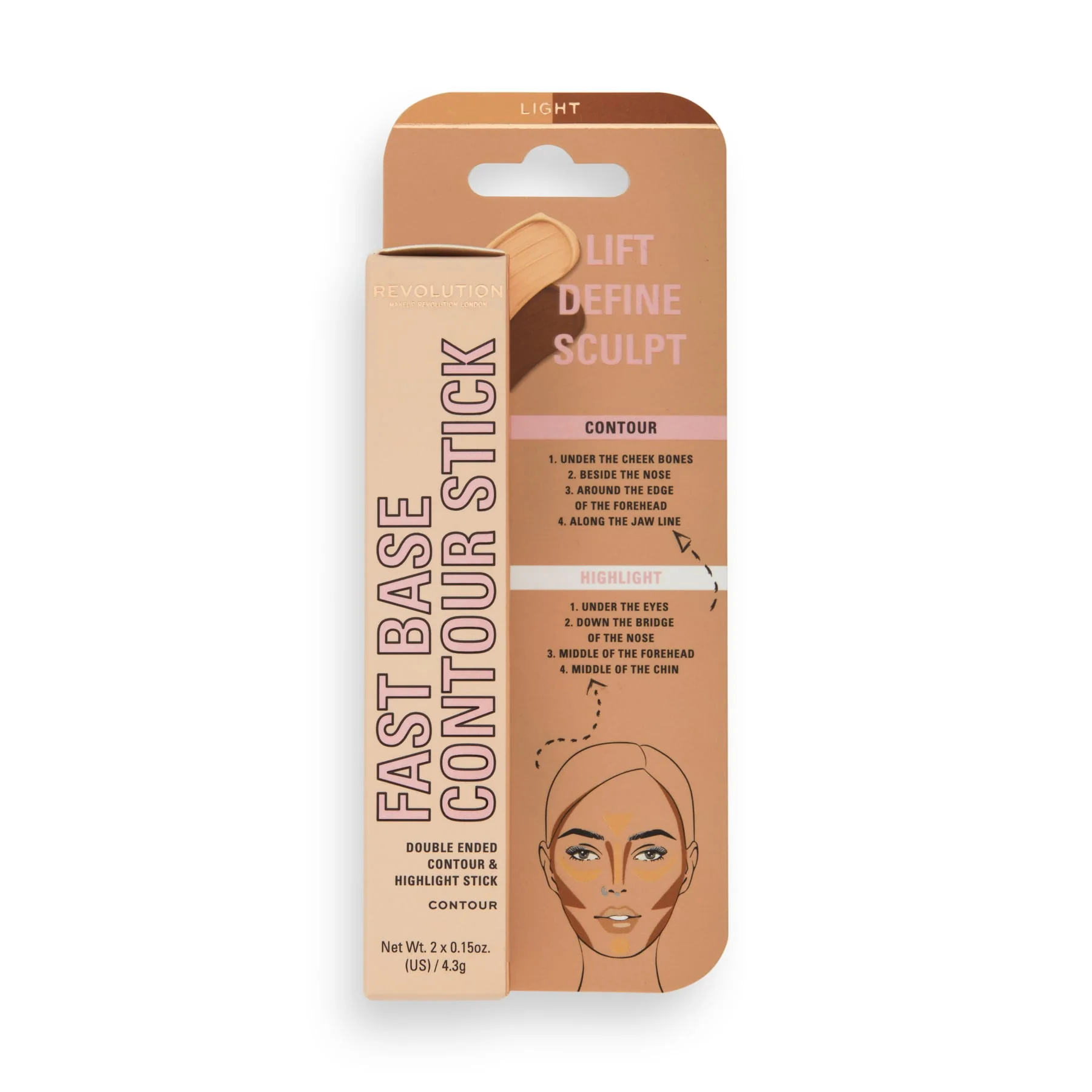 Revolution Fast Base Contour Stick 4.3g - Image 12