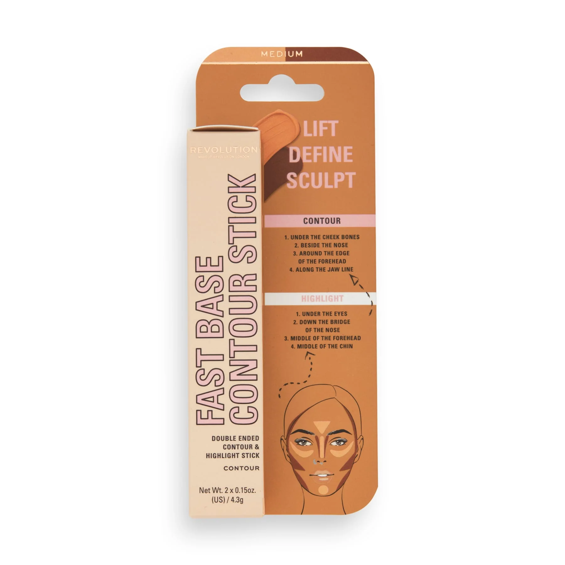 Revolution Fast Base Contour Stick 4.3g - Image 16