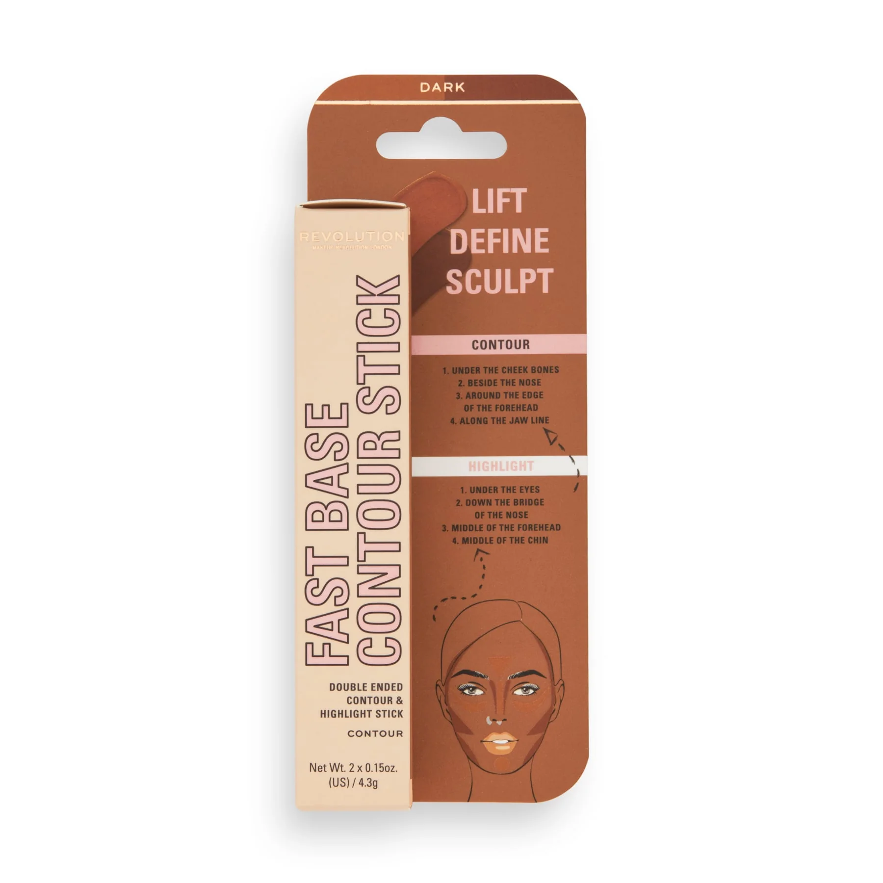Revolution Fast Base Contour Stick 4.3g - Image 8